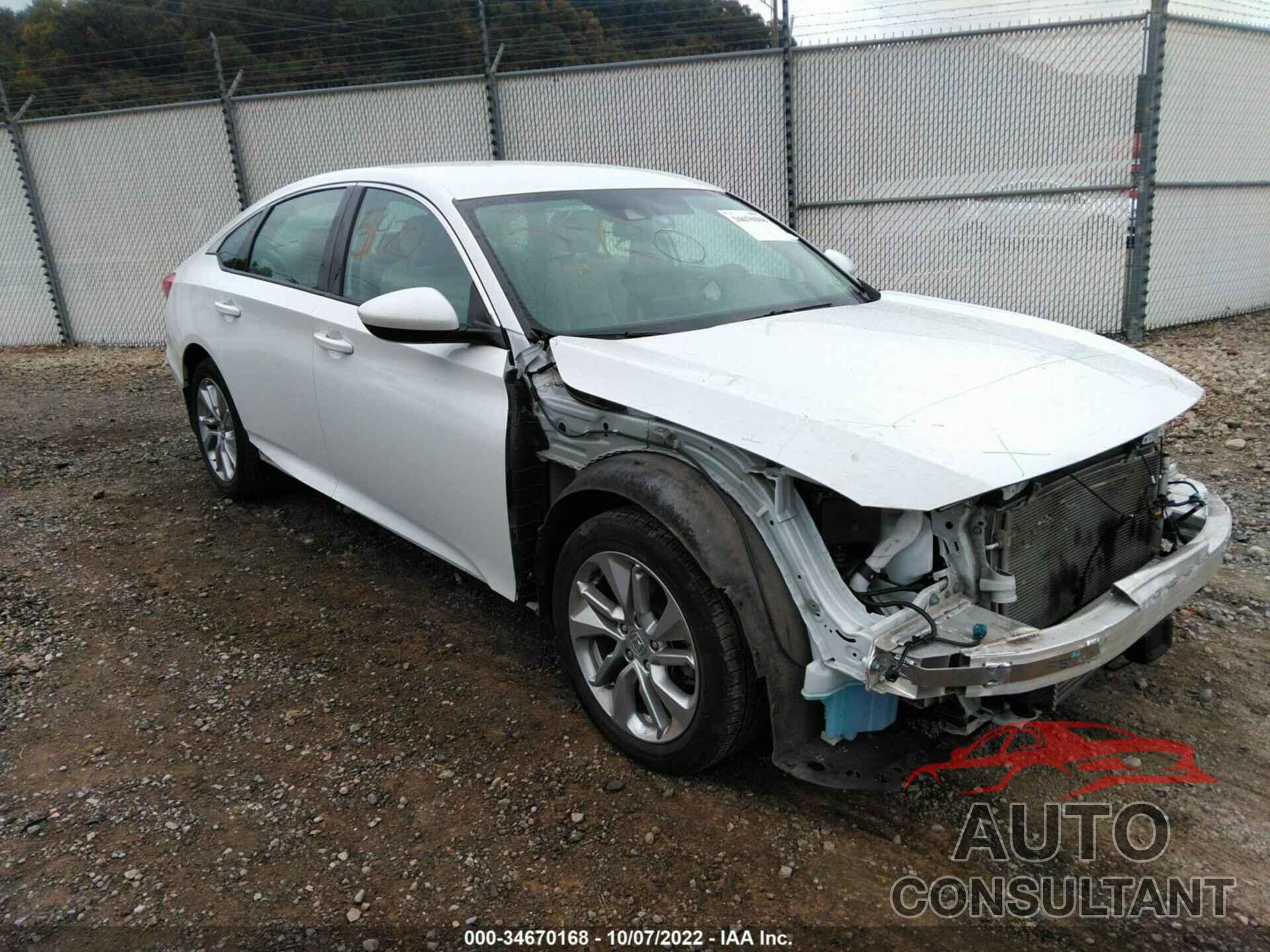 HONDA ACCORD SEDAN 2018 - 1HGCV1F15JA242929