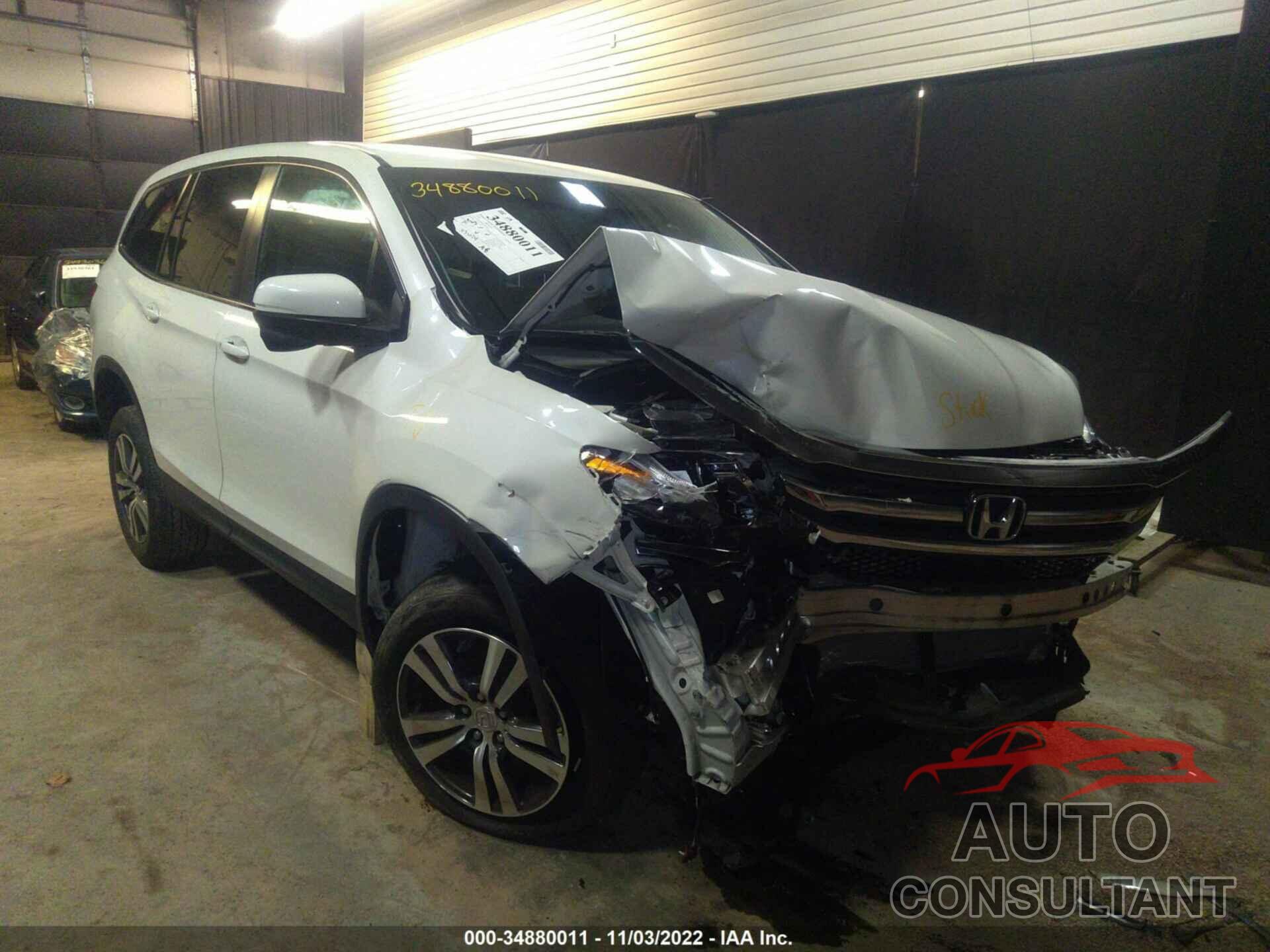 HONDA PILOT 2018 - 5FNYF6H36JB046051