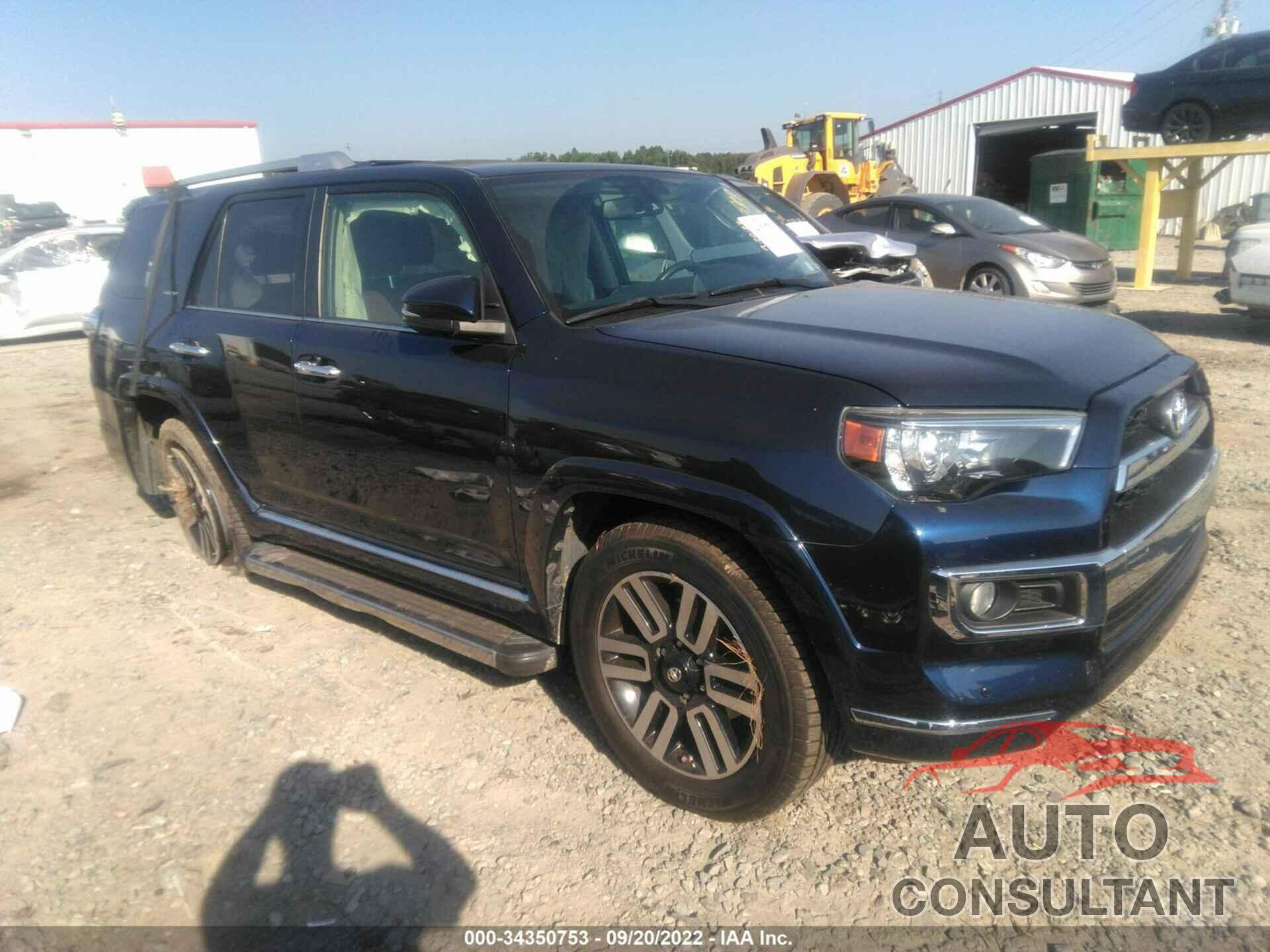 TOYOTA 4RUNNER 2016 - JTEZU5JR3G5131664