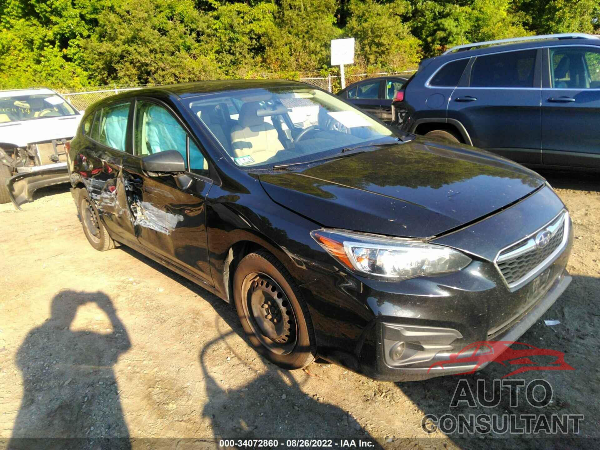 SUBARU IMPREZA 2017 - 4S3GTAA69H3700303