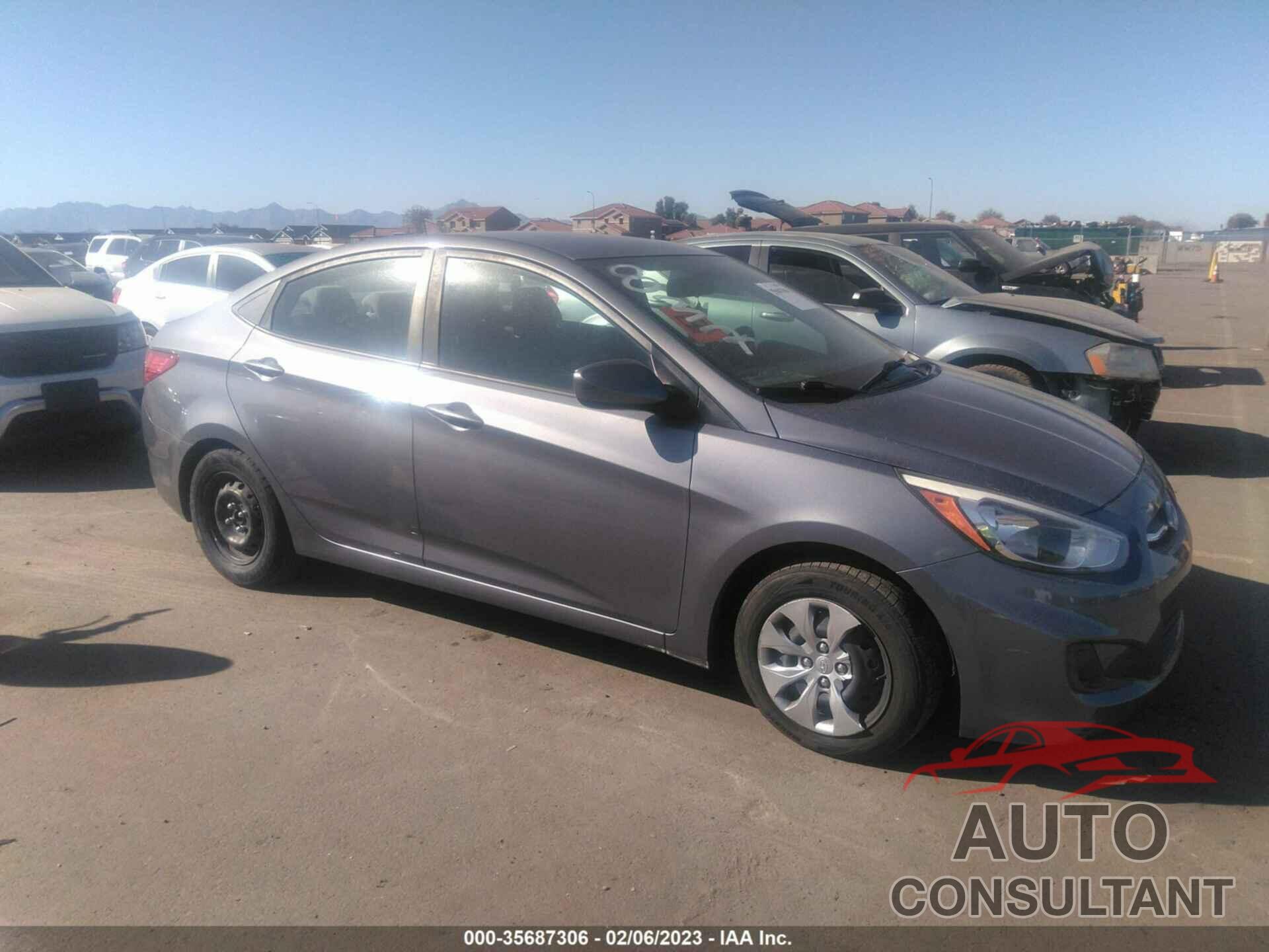 HYUNDAI ACCENT 2017 - KMHCT4AE4HU169010