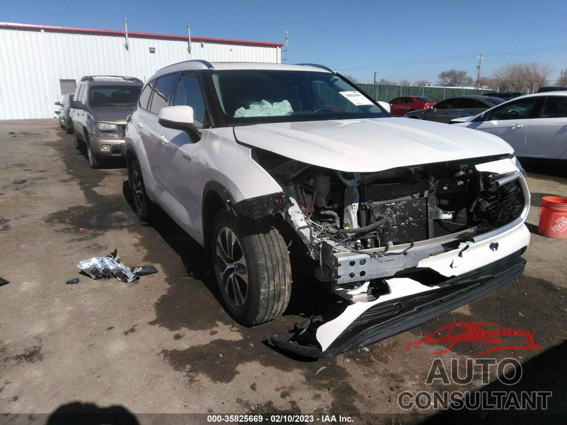 TOYOTA HIGHLANDER 2020 - 5TDHBRCH7LS500970