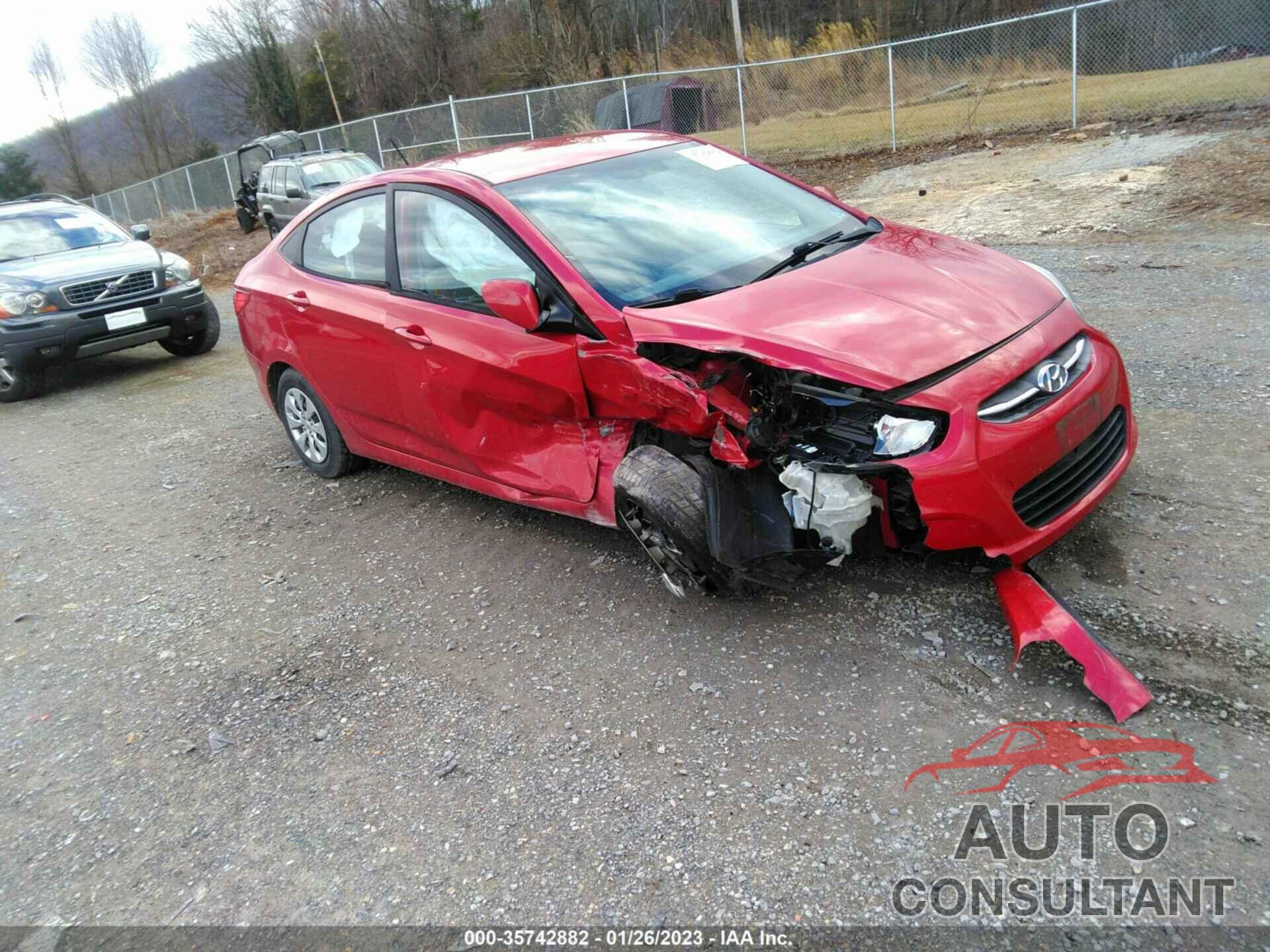 HYUNDAI ACCENT 2016 - KMHCT4AE8GU111898