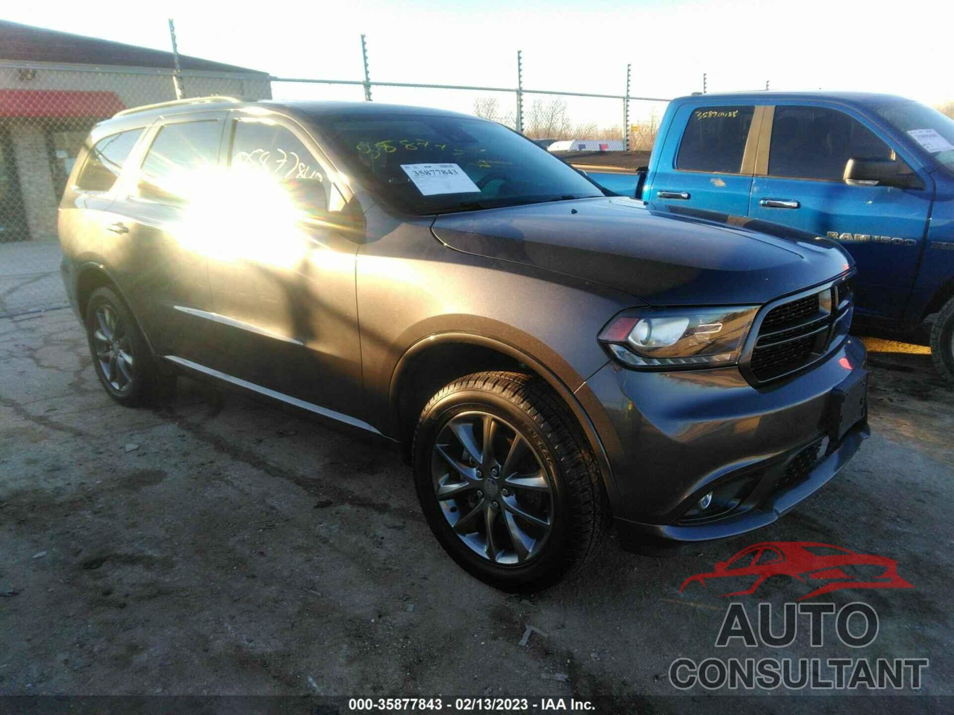 DODGE DURANGO 2018 - 1C4RDJDG7JC146291
