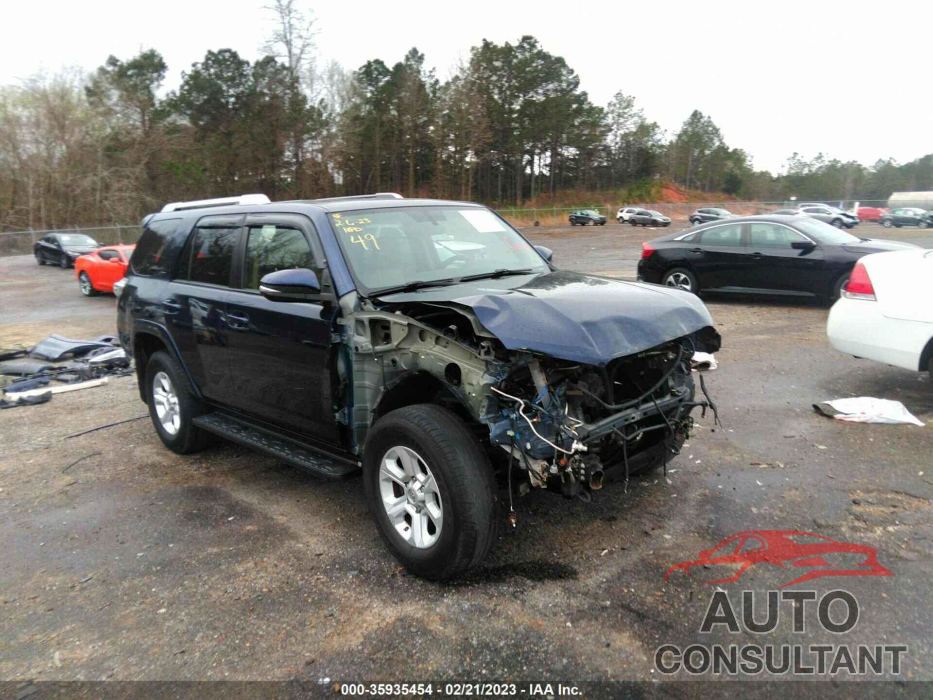 TOYOTA 4RUNNER 2016 - JTEZU5JR3G5129171