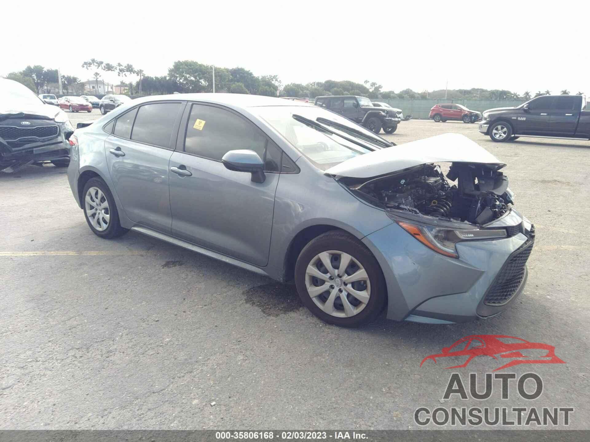 TOYOTA COROLLA 2021 - JTDEPMAE3MJ175491
