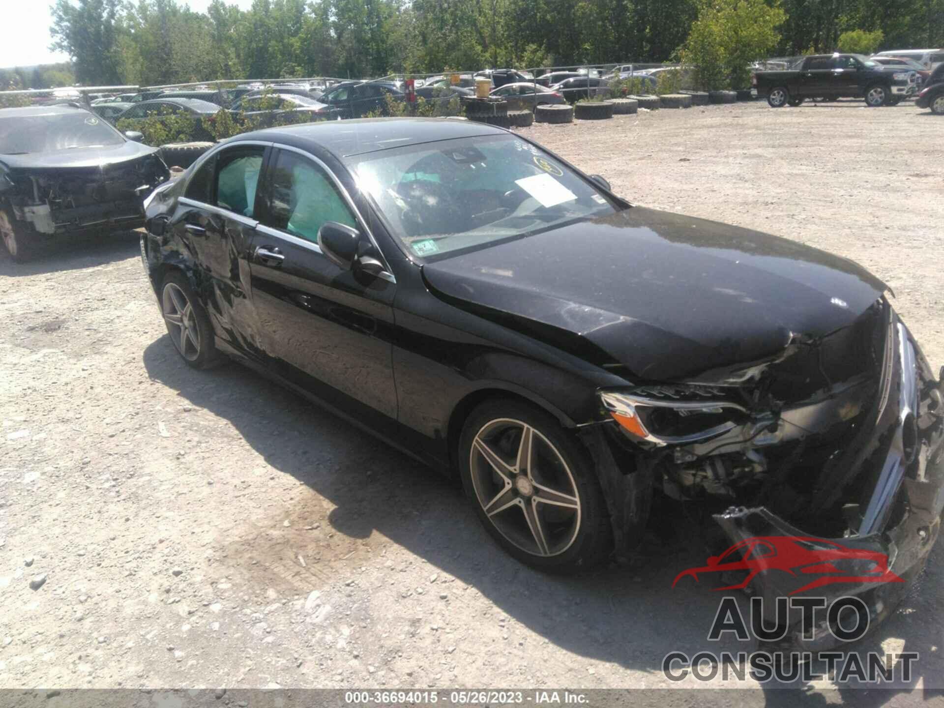 MERCEDES-BENZ C-CLASS 2016 - 55SWF4KB8GU134733