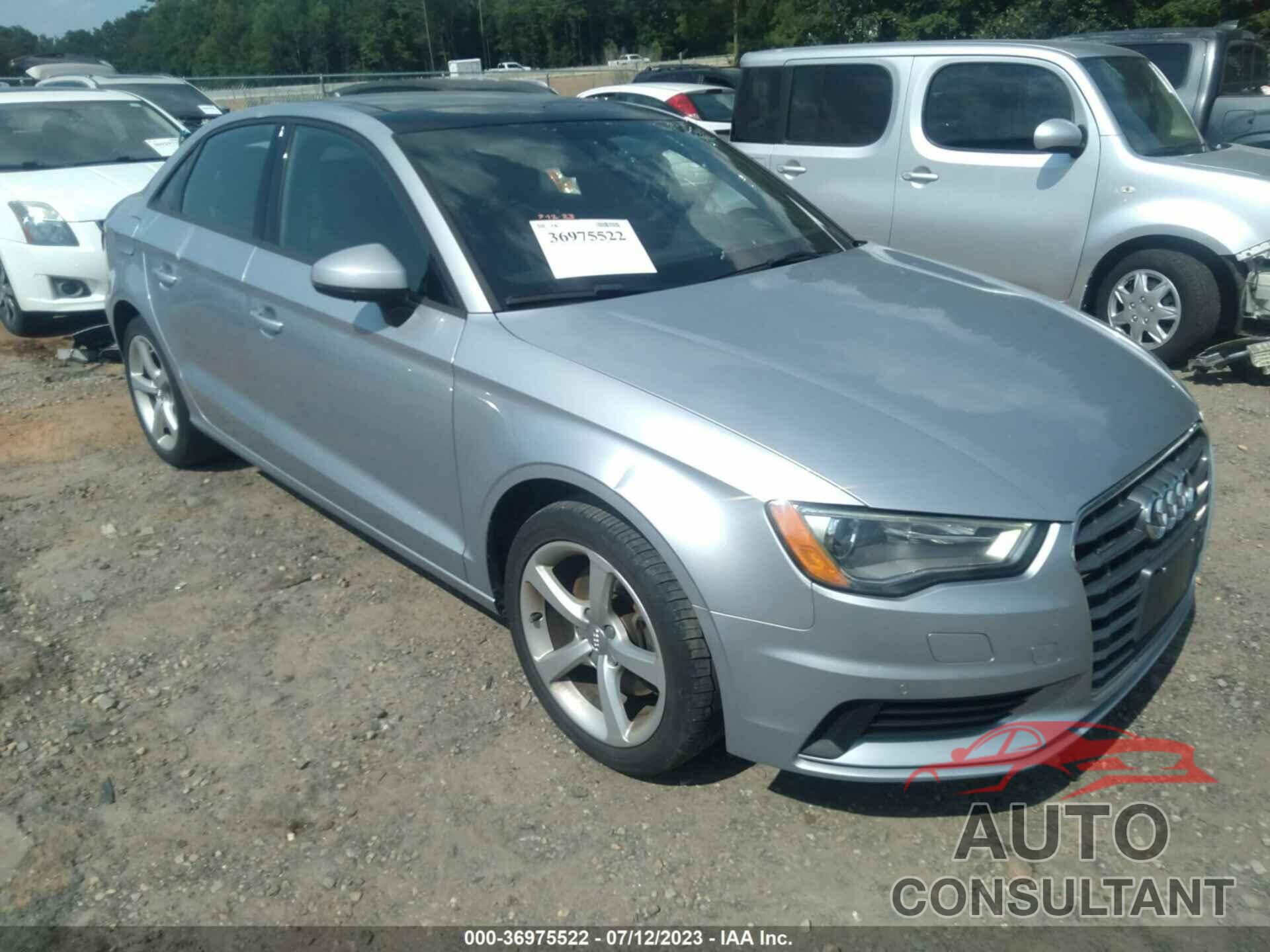 AUDI A3 2016 - WAUB8GFF1G1063504