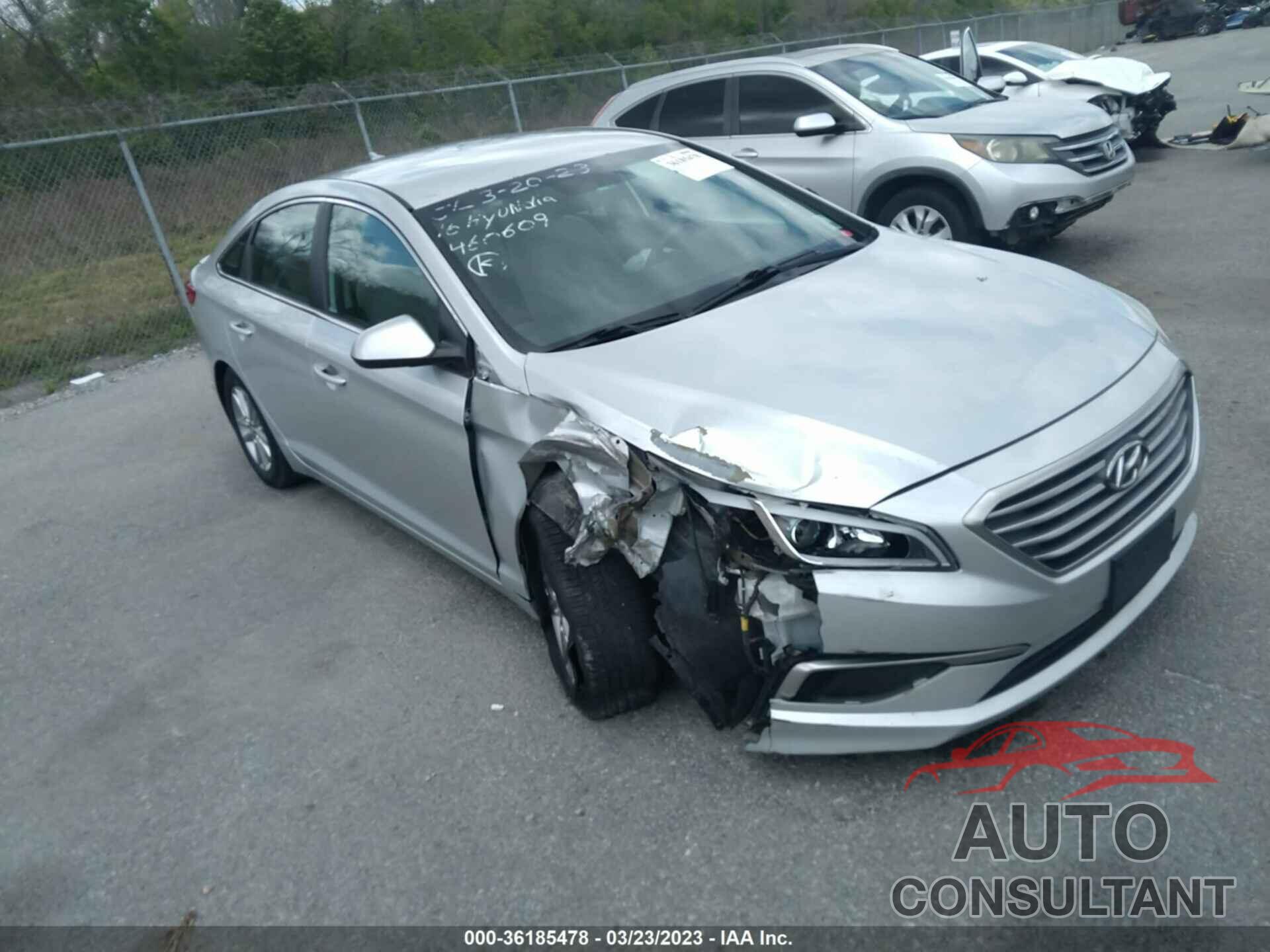 HYUNDAI SONATA 2017 - 5NPE24AF4HH460609