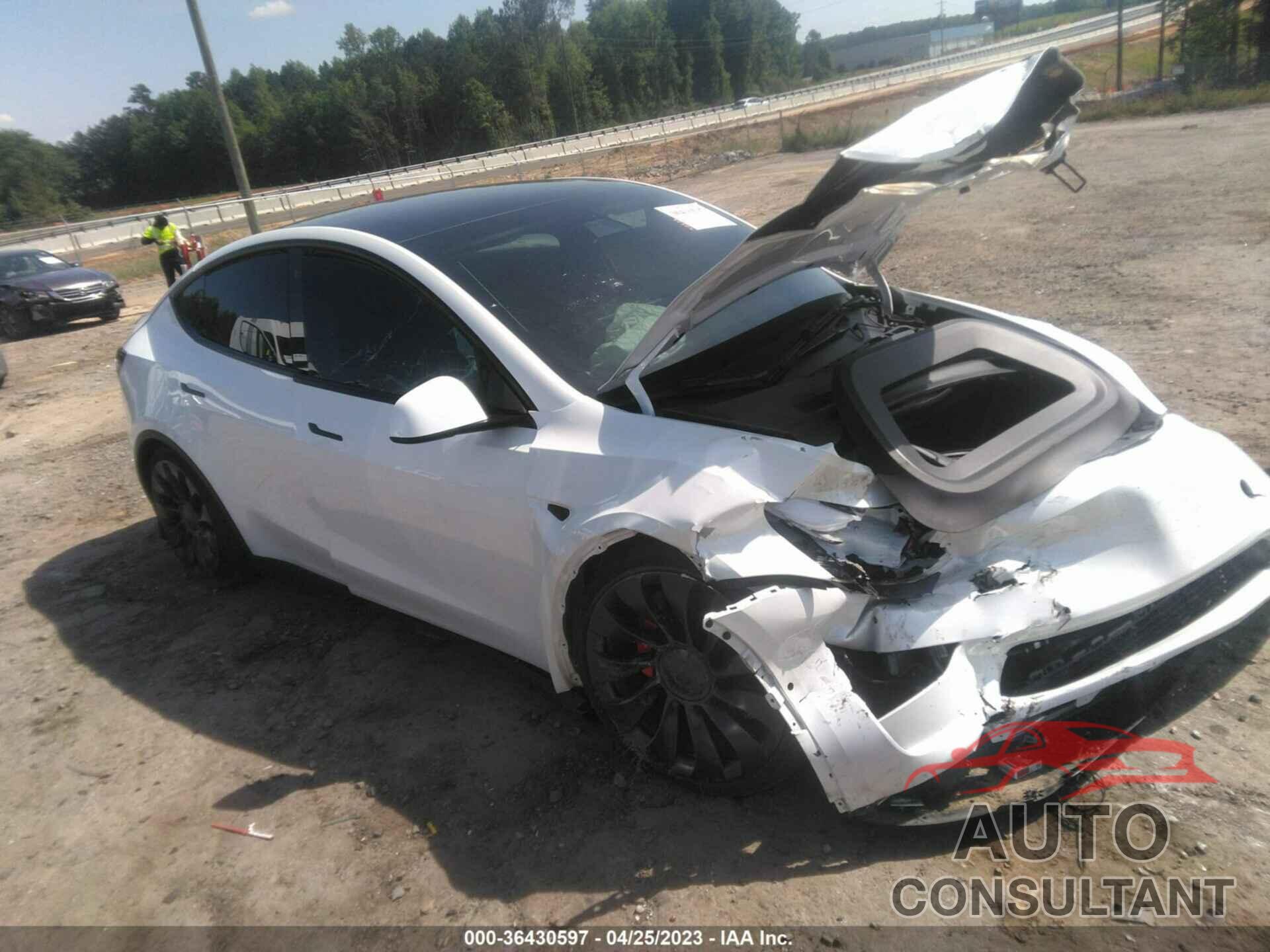 TESLA MODEL Y 2022 - 7SAYGDEFXNF459647