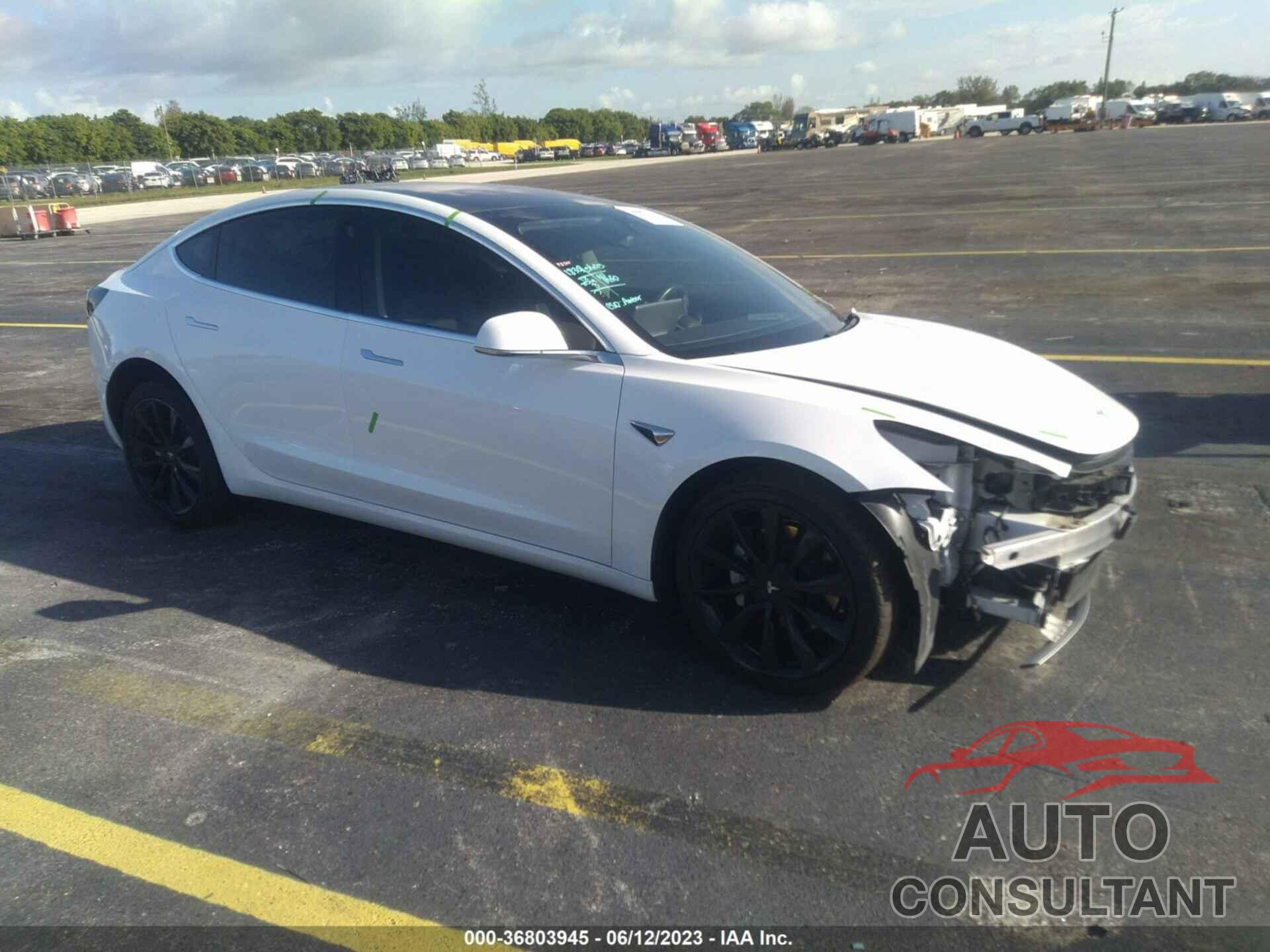 TESLA MODEL 3 2018 - 5YJ3E1EB4JF134186