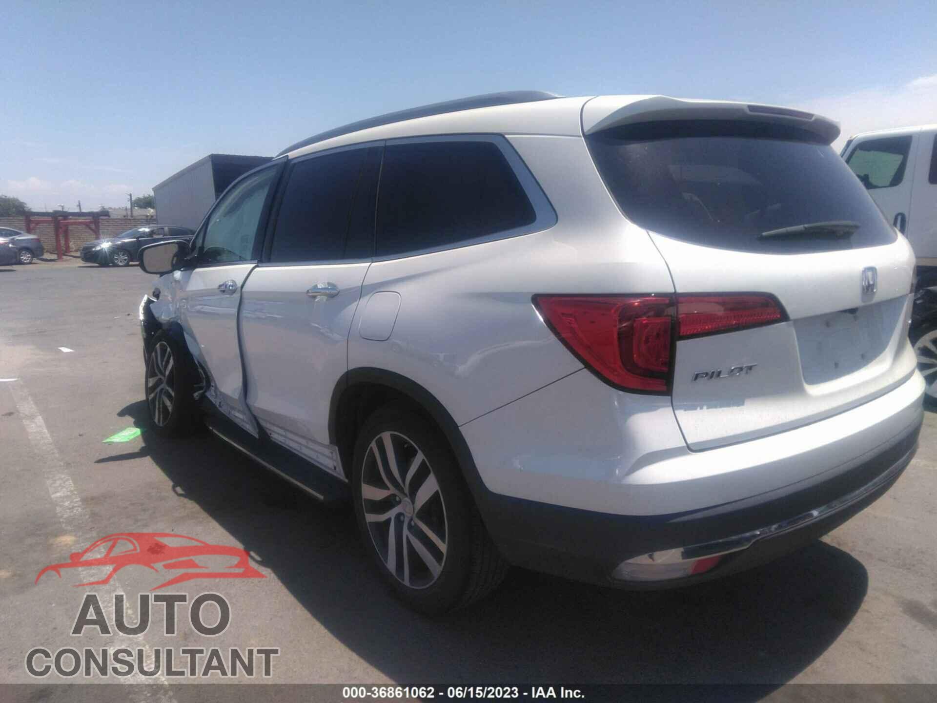 HONDA PILOT 2017 - 5FNYF5H92HB013041