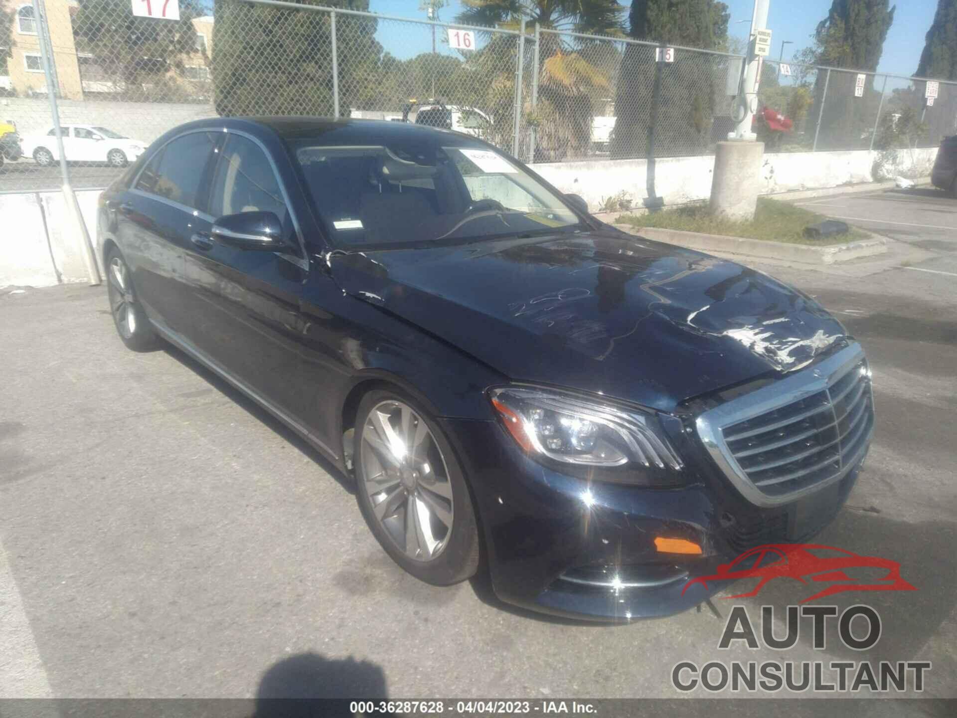 MERCEDES-BENZ S-CLASS 2015 - WDDUG8CB4FA165213