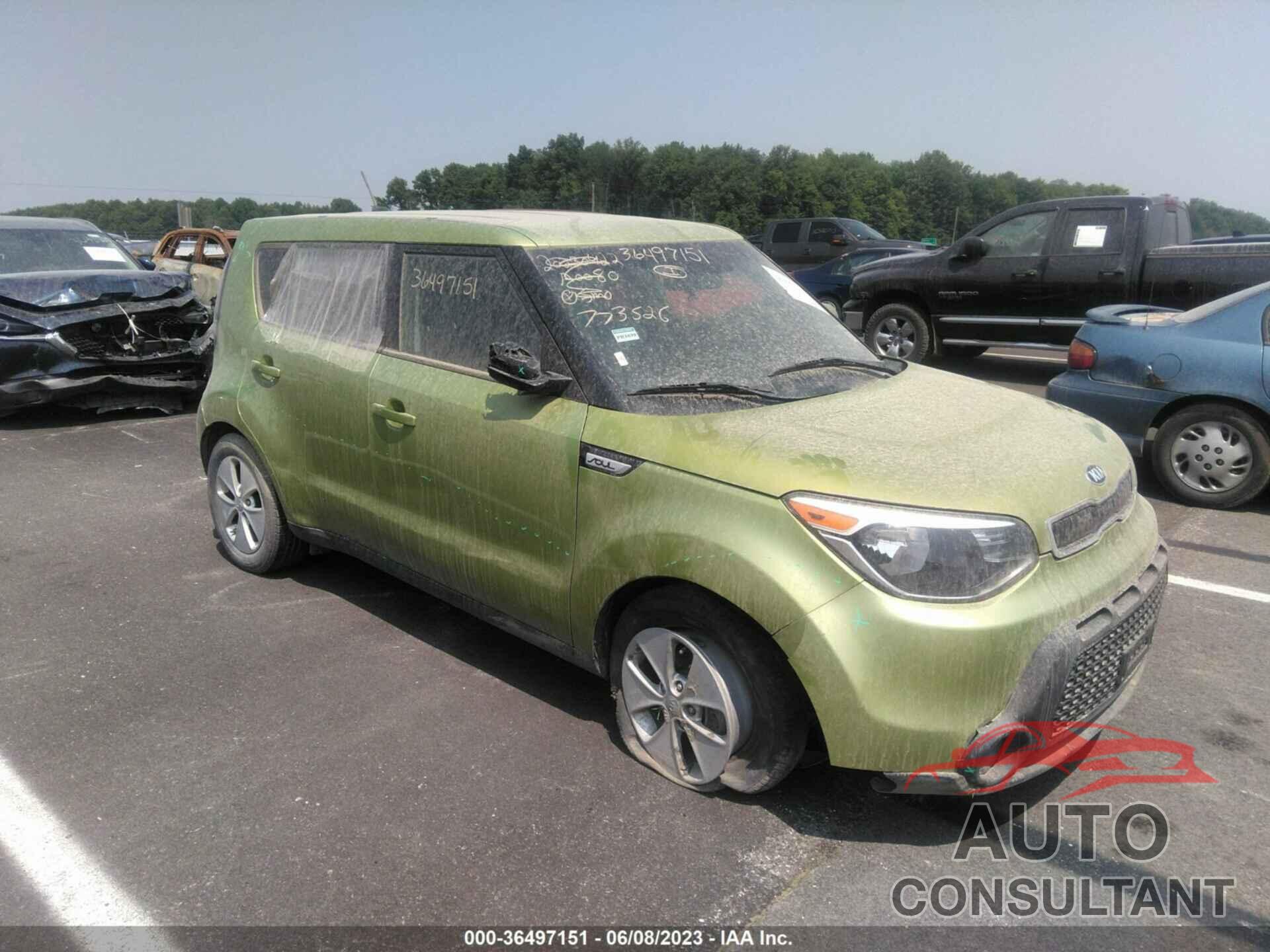 KIA SOUL 2015 - KNDJN2A28F7773526
