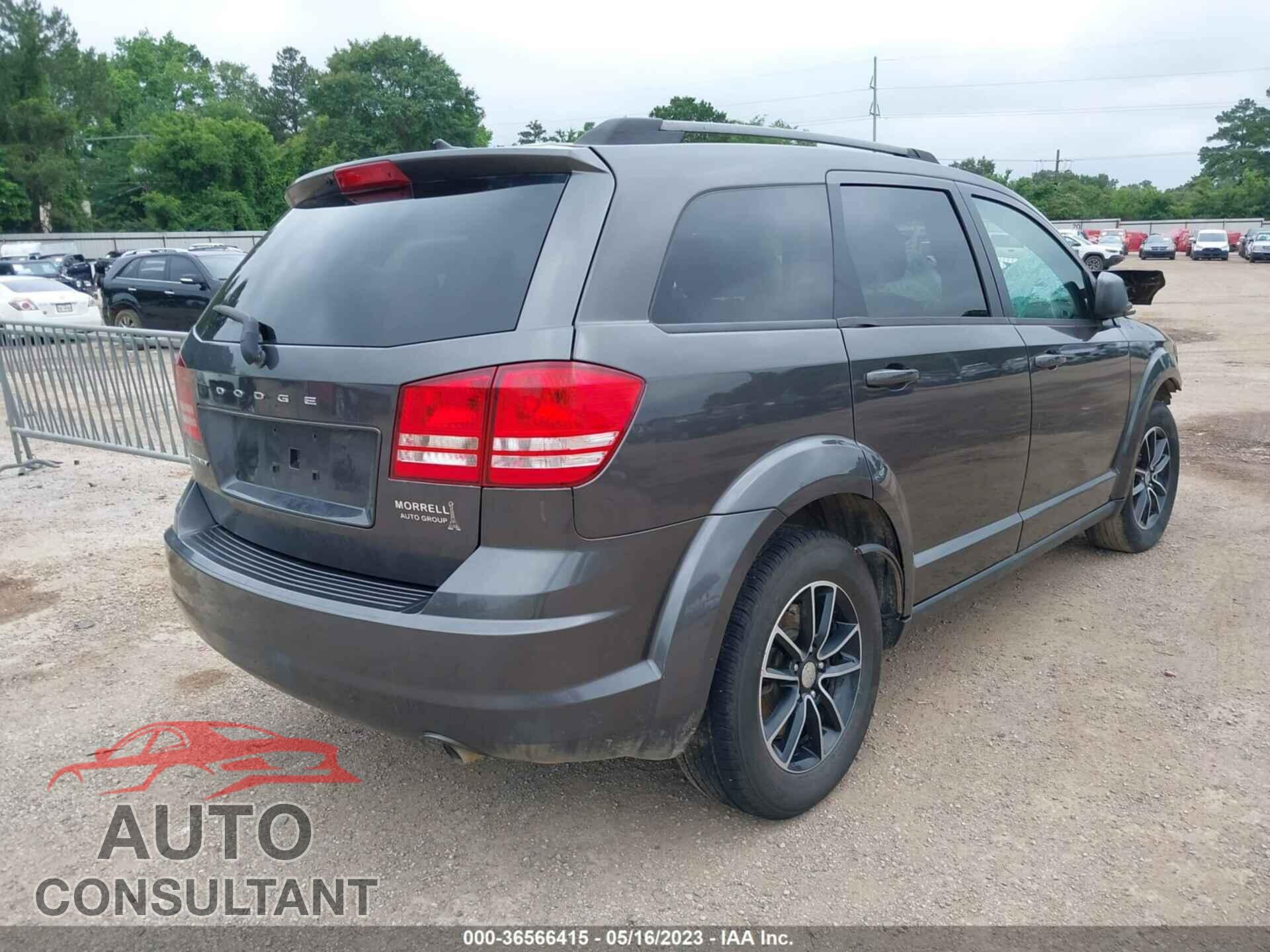 DODGE JOURNEY 2017 - 3C4PDCABXHT644012