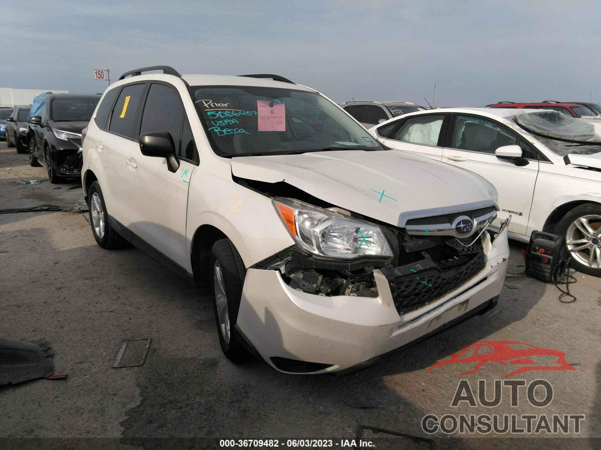 SUBARU FORESTER 2015 - JF2SJABC8FH584131