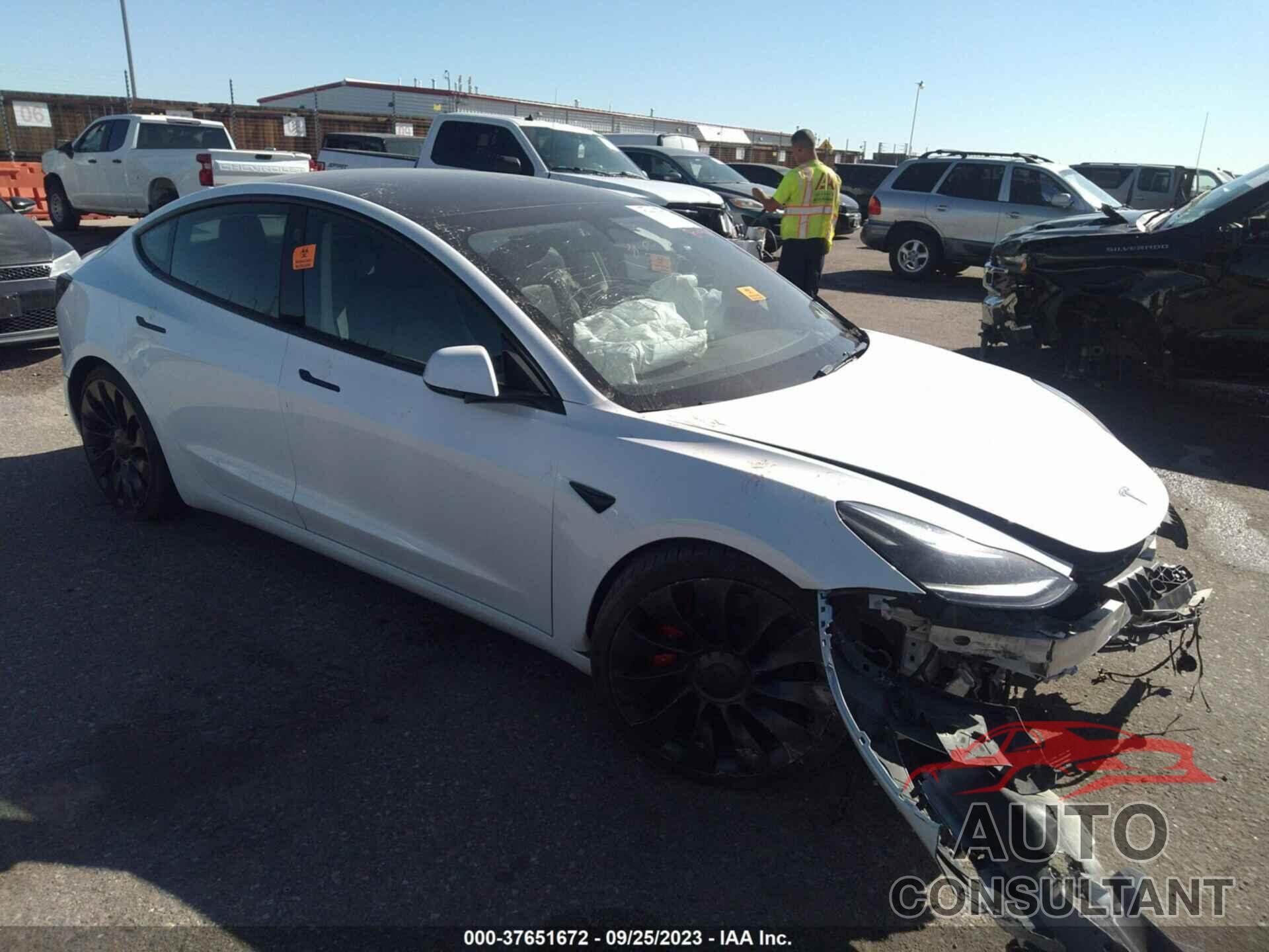 TESLA MODEL 3 2022 - 5YJ3E1EC2NF237962
