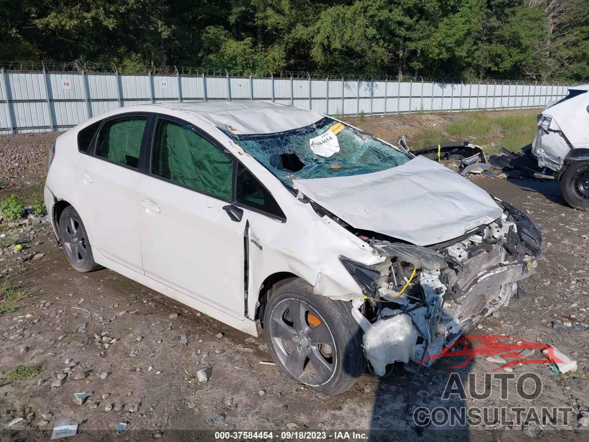 TOYOTA PRIUS 2015 - JTDKN3DU0F0398683