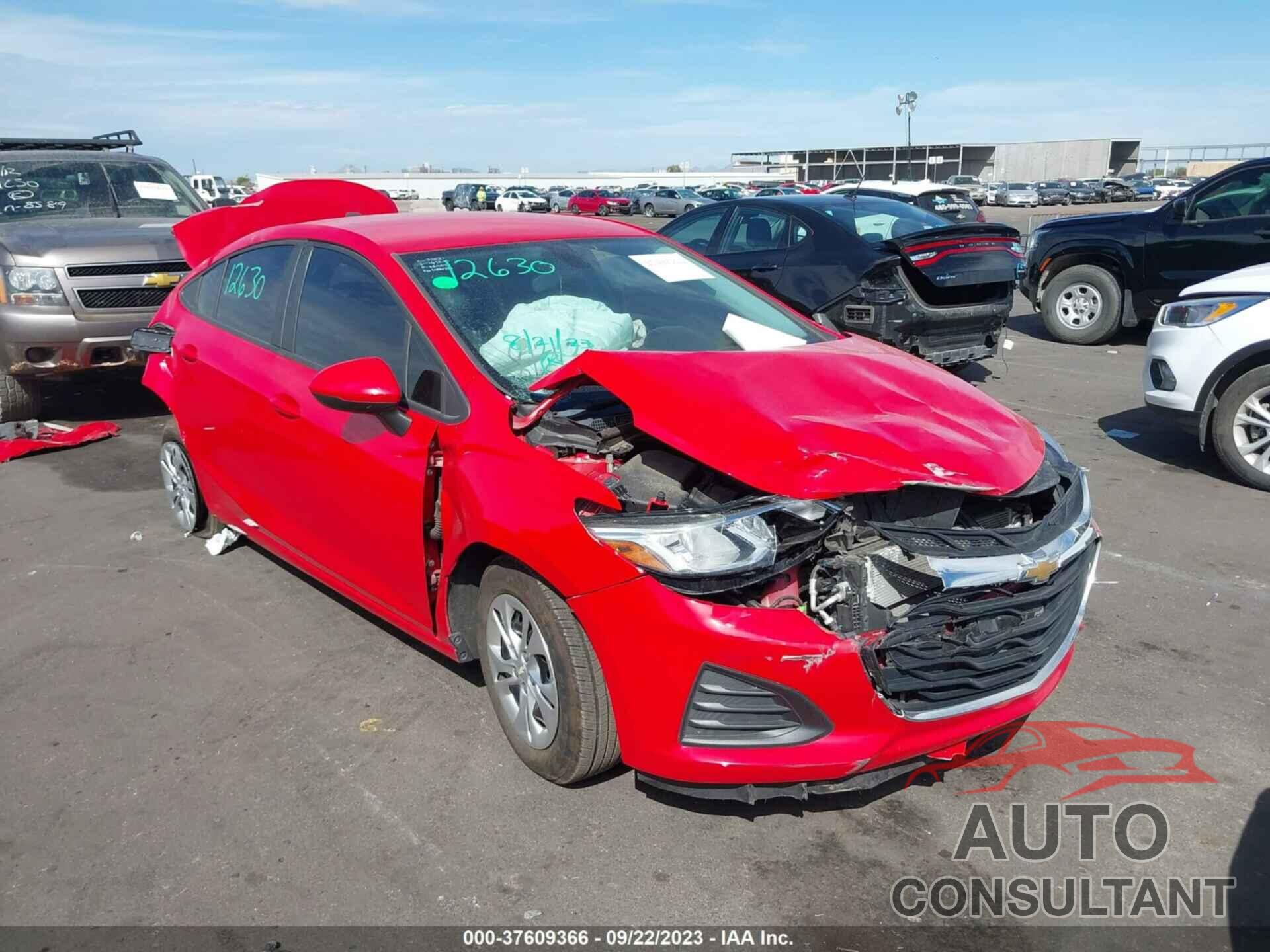 CHEVROLET CRUZE 2019 - 1G1BC5SM2K7142236