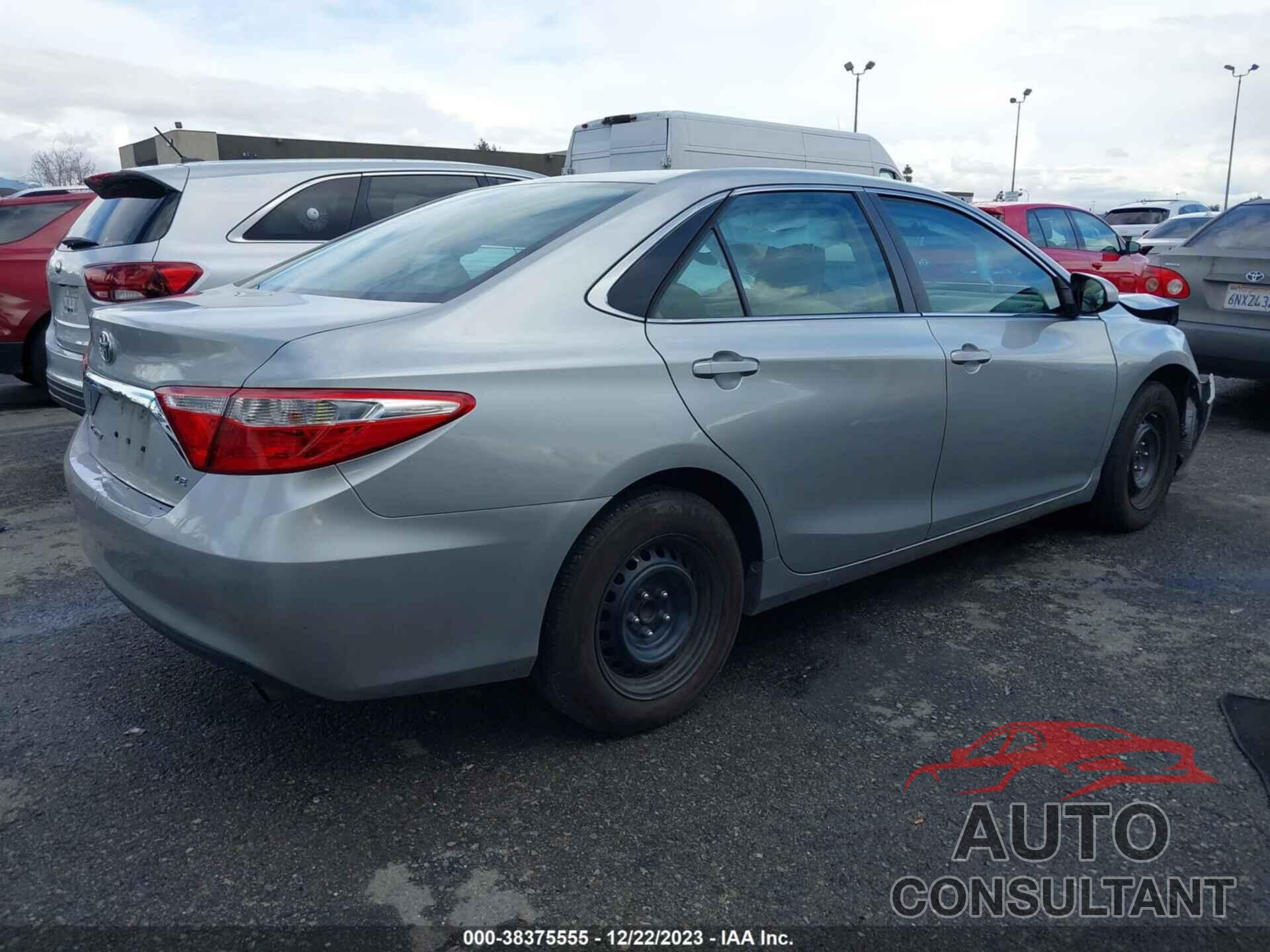 TOYOTA CAMRY 2016 - 4T4BF1FK6GR519032