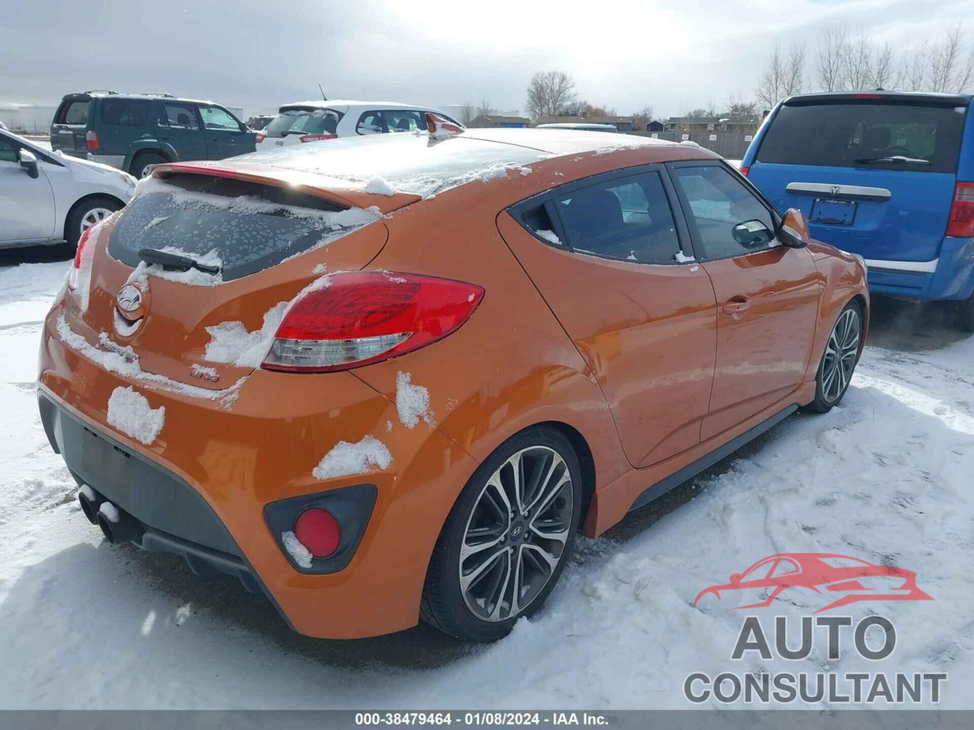 HYUNDAI VELOSTER 2016 - KMHTC6AE1GU275375