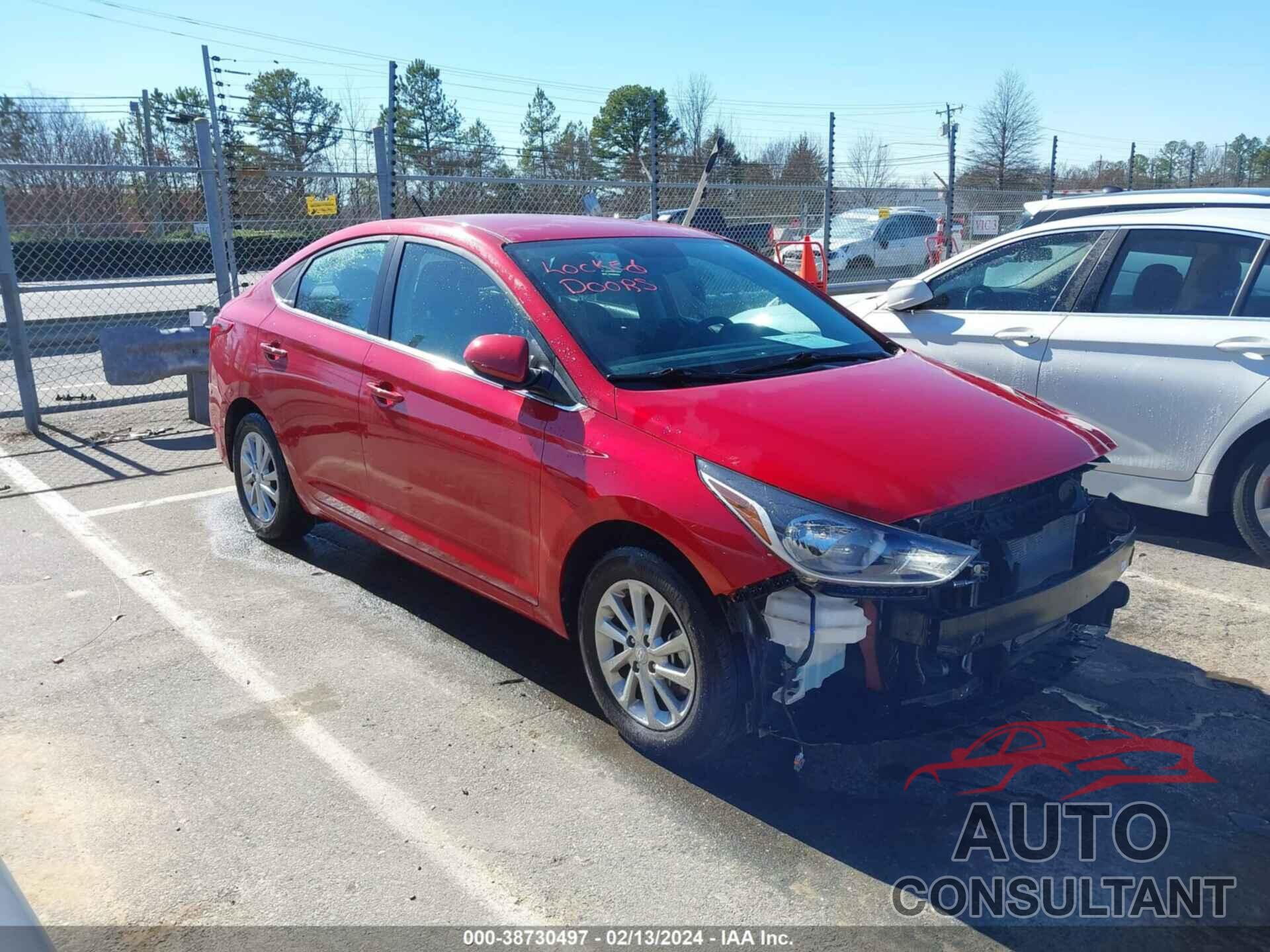 HYUNDAI ACCENT 2022 - 3KPC24A6XNE180216