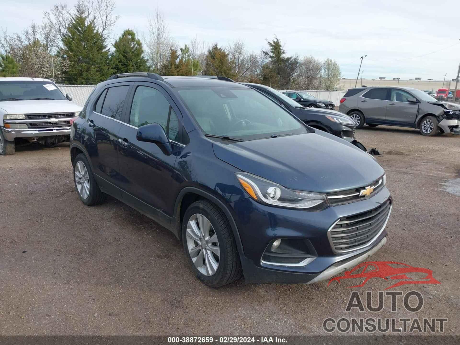 CHEVROLET TRAX 2018 - 3GNCJMSB6JL297271