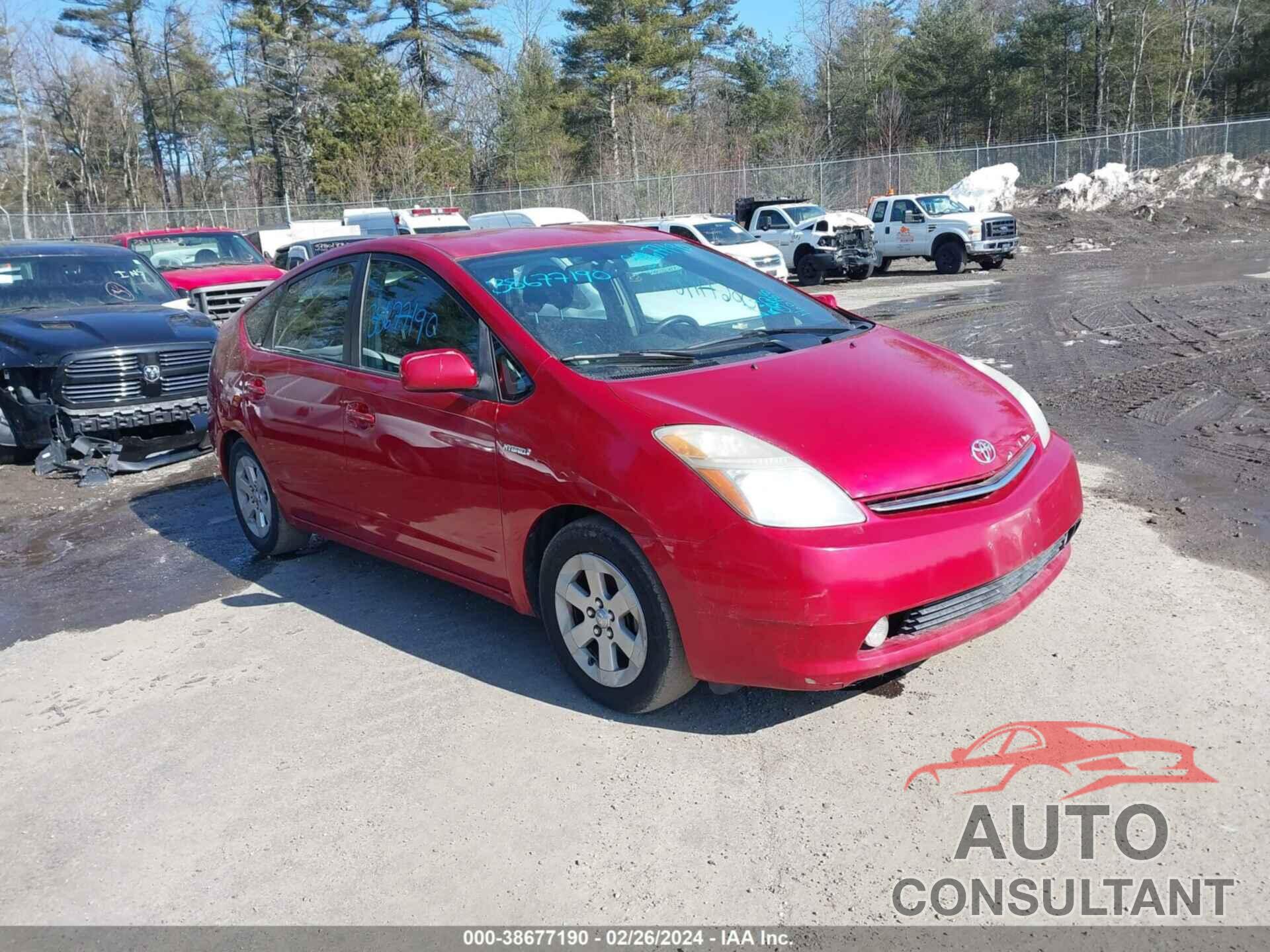 TOYOTA PRIUS 2009 - JTDKB20U297834776