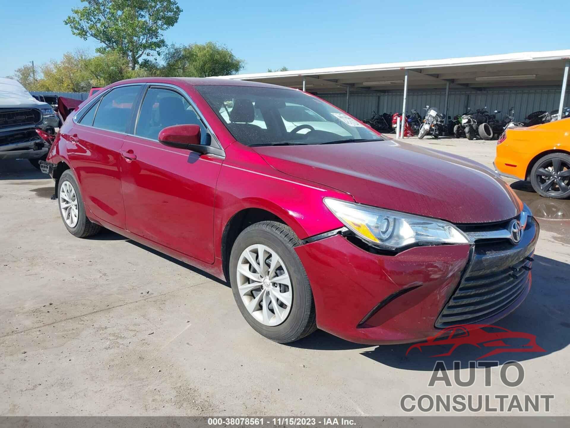 TOYOTA CAMRY 2017 - 4T1BF1FK2HU653533