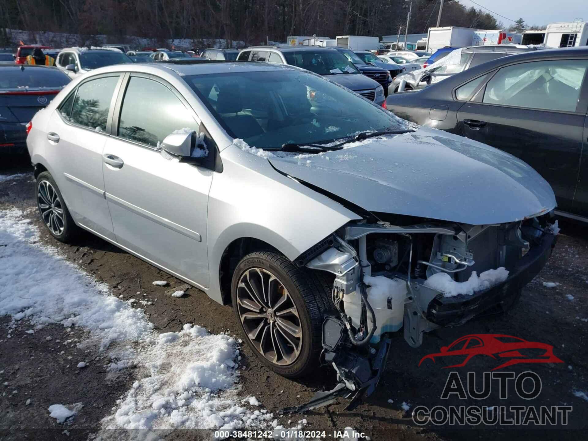 TOYOTA COROLLA 2016 - 2T1BURHE9GC540044