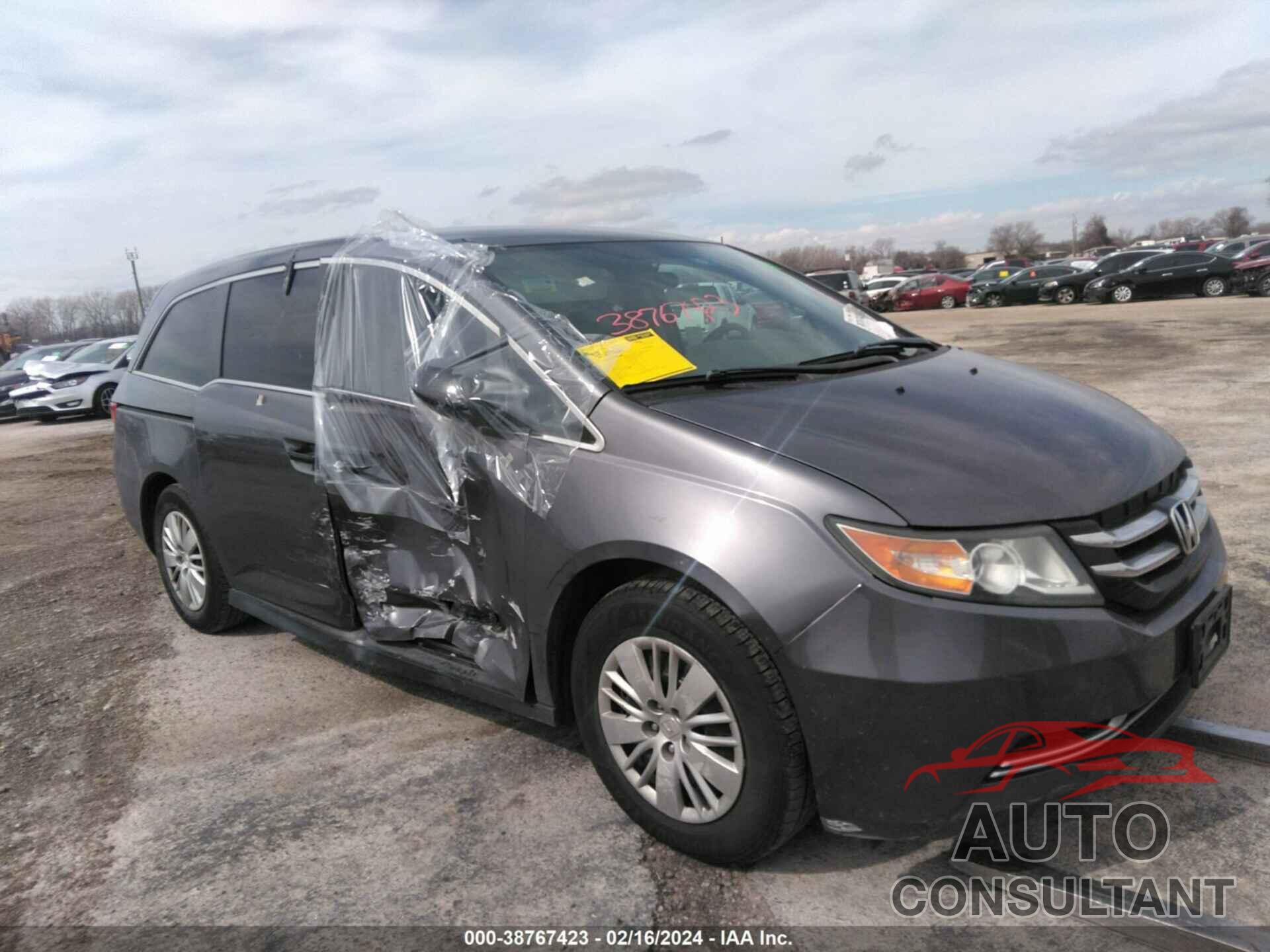 HONDA ODYSSEY 2016 - 5FNRL5H20GB010590