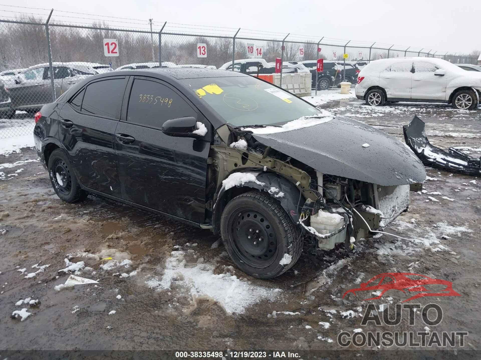 TOYOTA COROLLA 2019 - 5YFBURHE2KP920688