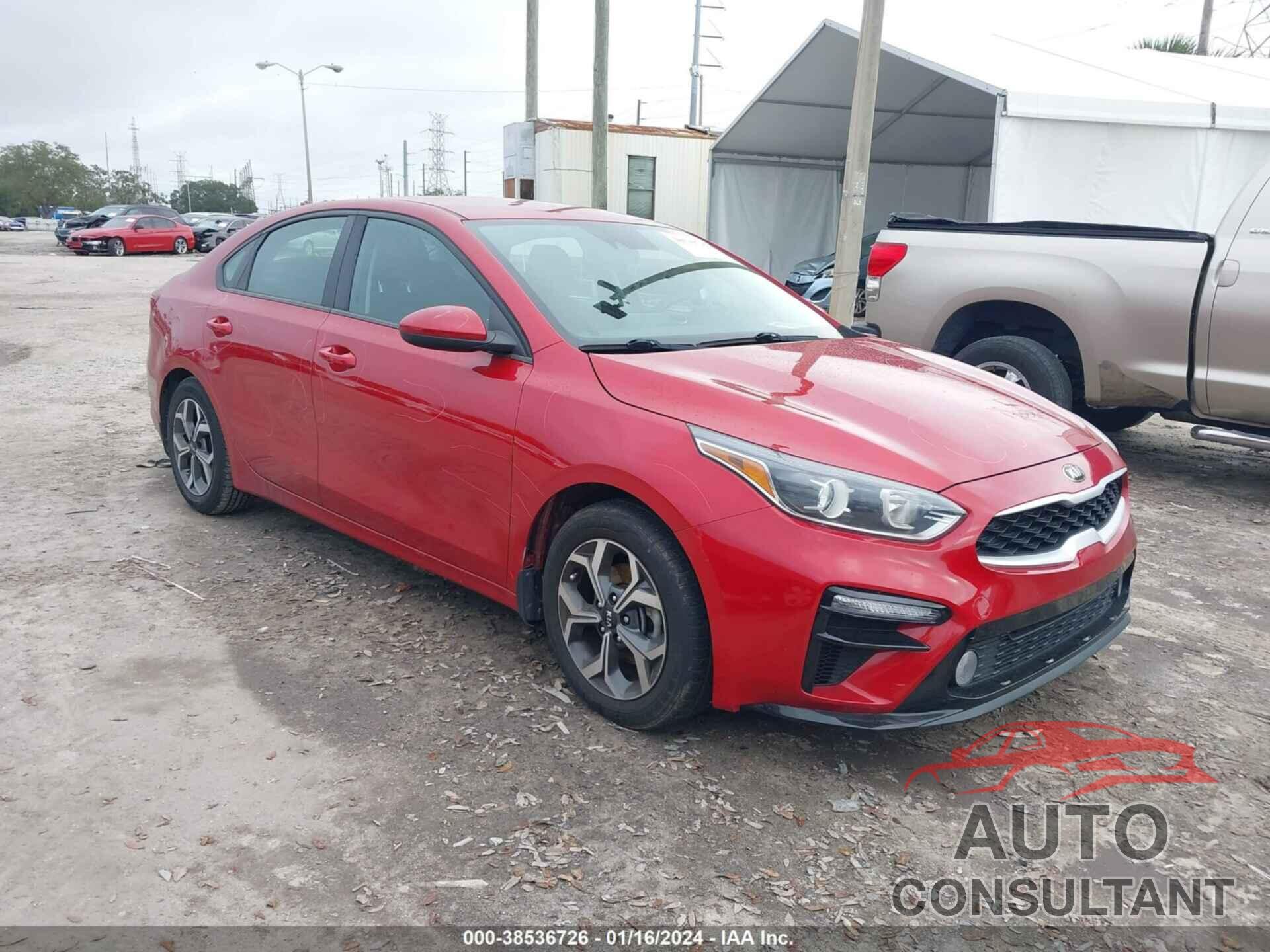 KIA FORTE 2019 - 3KPF24AD3KE128997