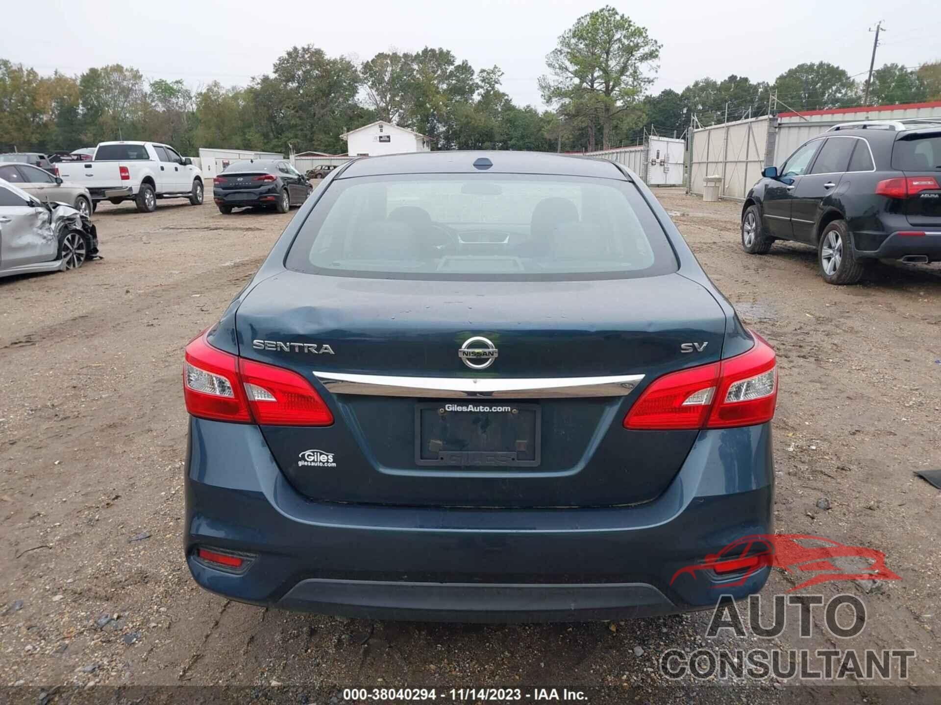 NISSAN SENTRA 2017 - 3N1AB7AP3HY294470