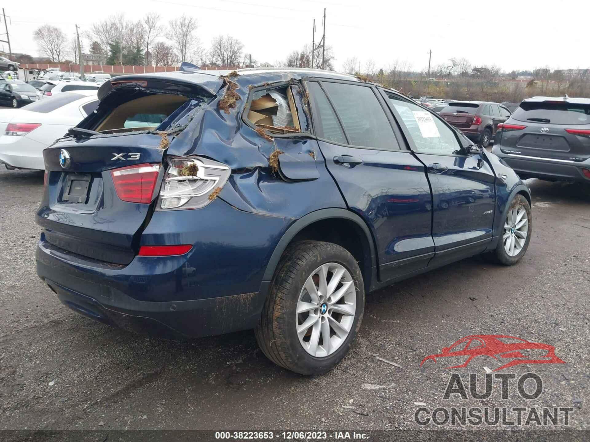 BMW X3 2017 - 5UXWX9C36H0T17338