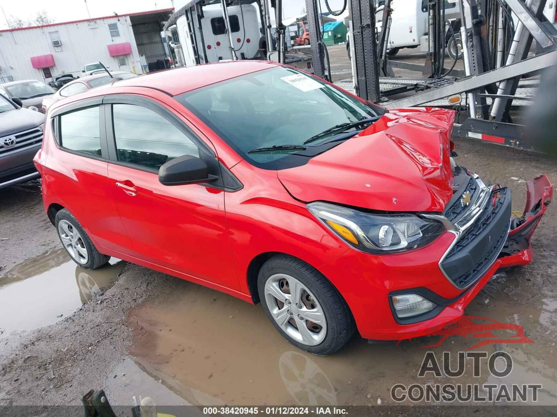 CHEVROLET SPARK 2019 - KL8CB6SA9KC707642