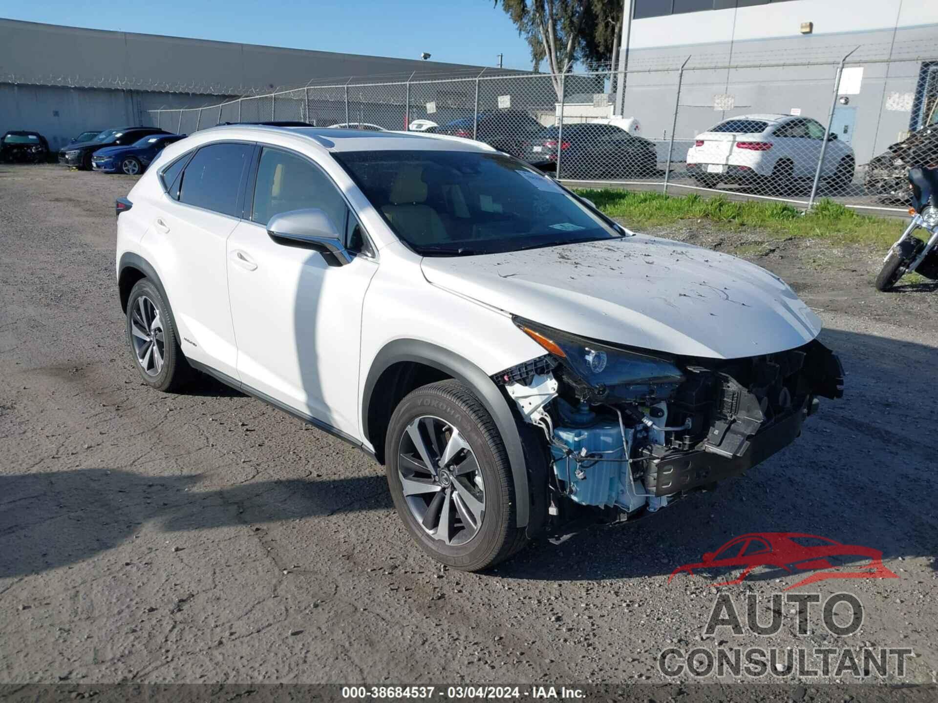 LEXUS NX 300H 2019 - JTJBJRBZ4K2118157