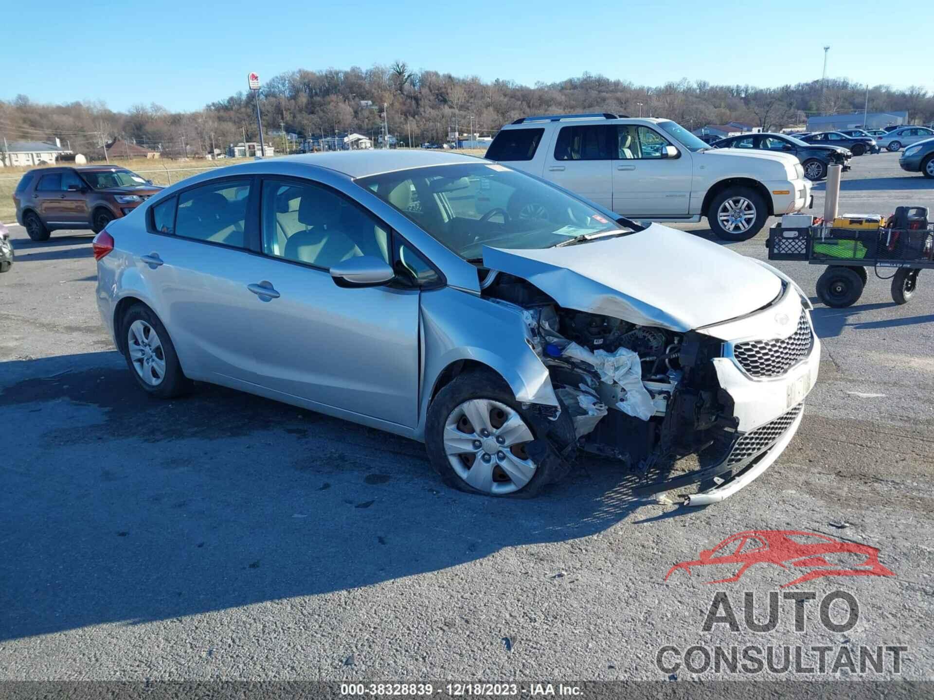 KIA FORTE 2016 - KNAFK4A66G5499962