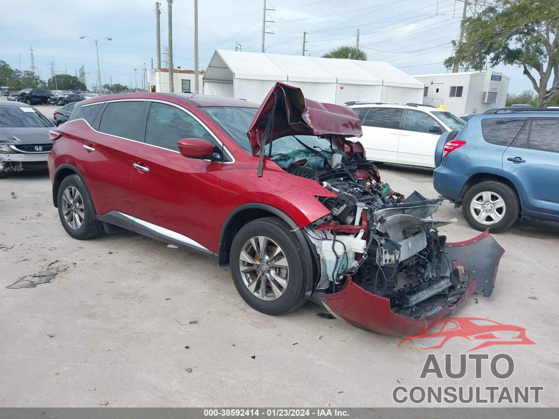 NISSAN MURANO 2016 - 5N1AZ2MG6GN158655