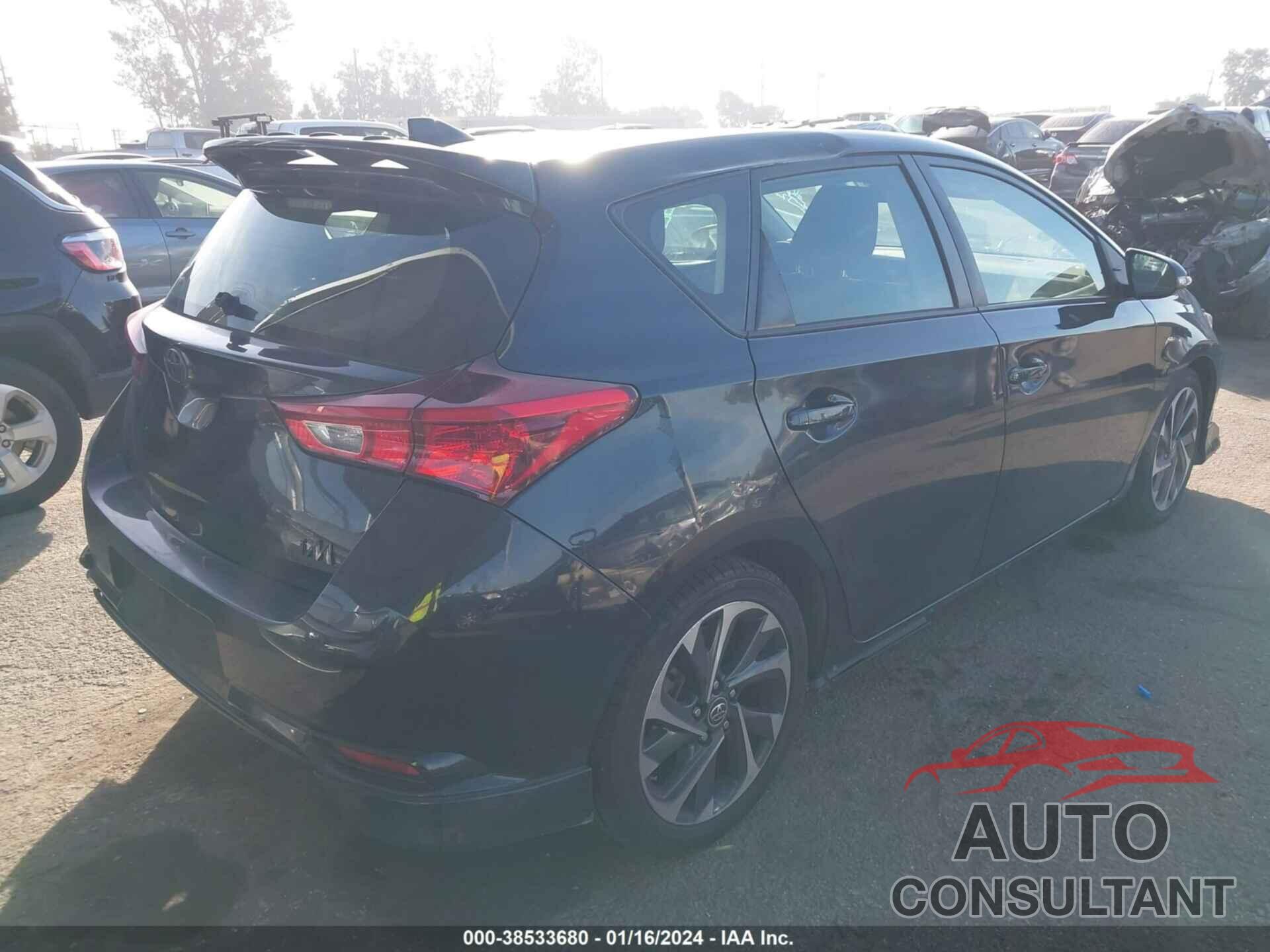 TOYOTA COROLLA IM 2018 - JTNKARJE4JJ556355