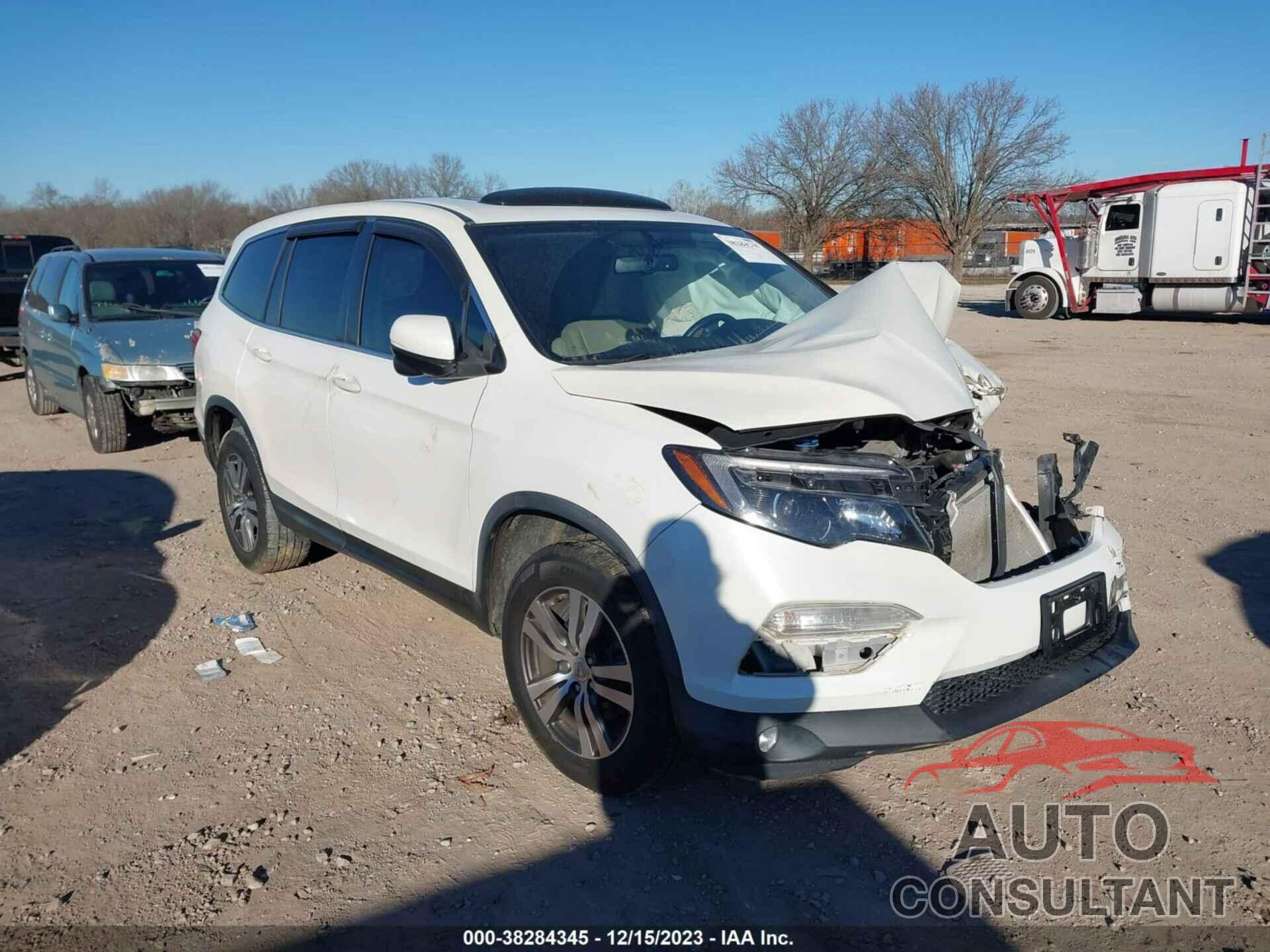 HONDA PILOT 2016 - 5FNYF6H54GB046415