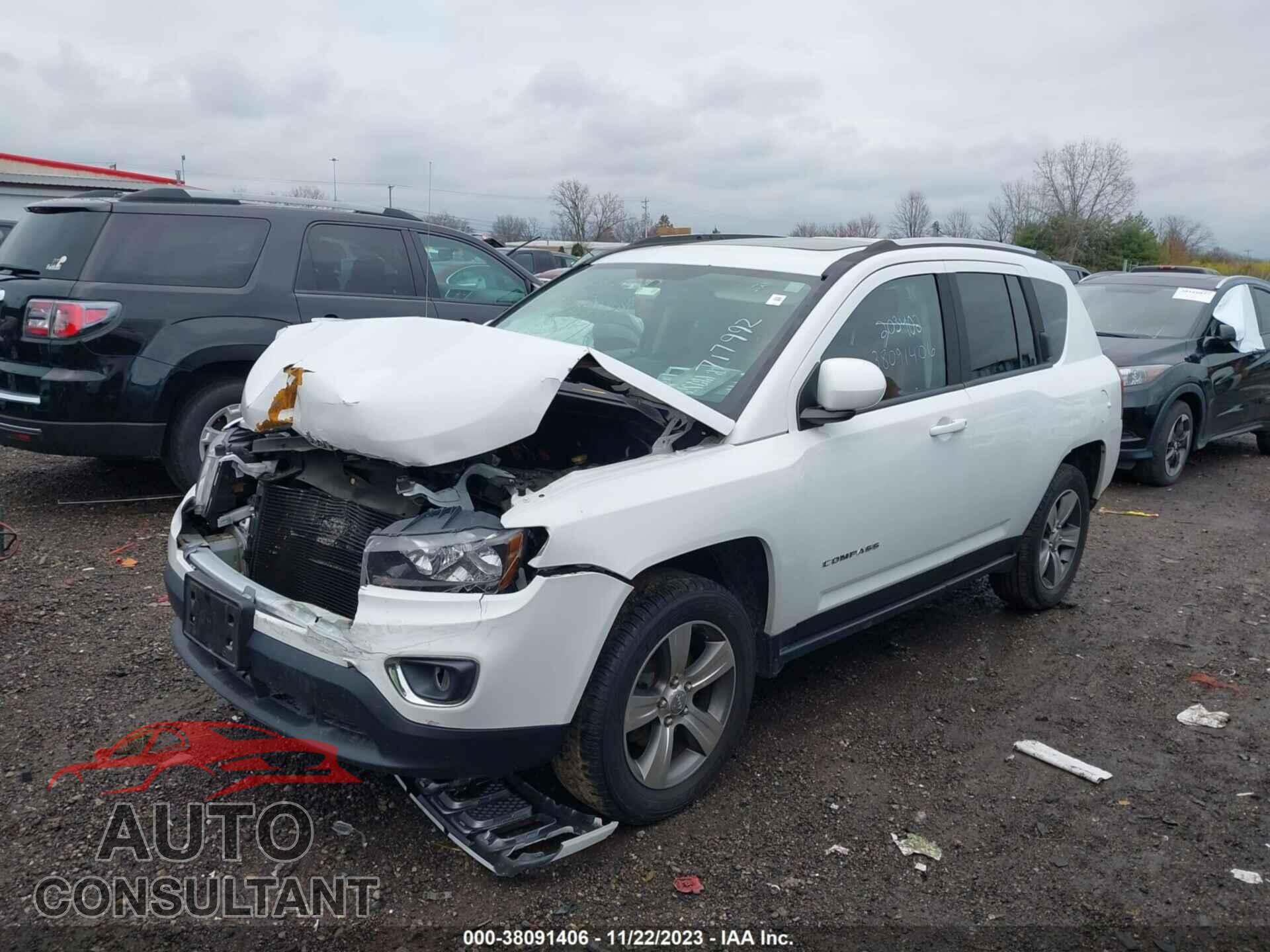 JEEP COMPASS 2016 - 1C4NJDEB2GD717992