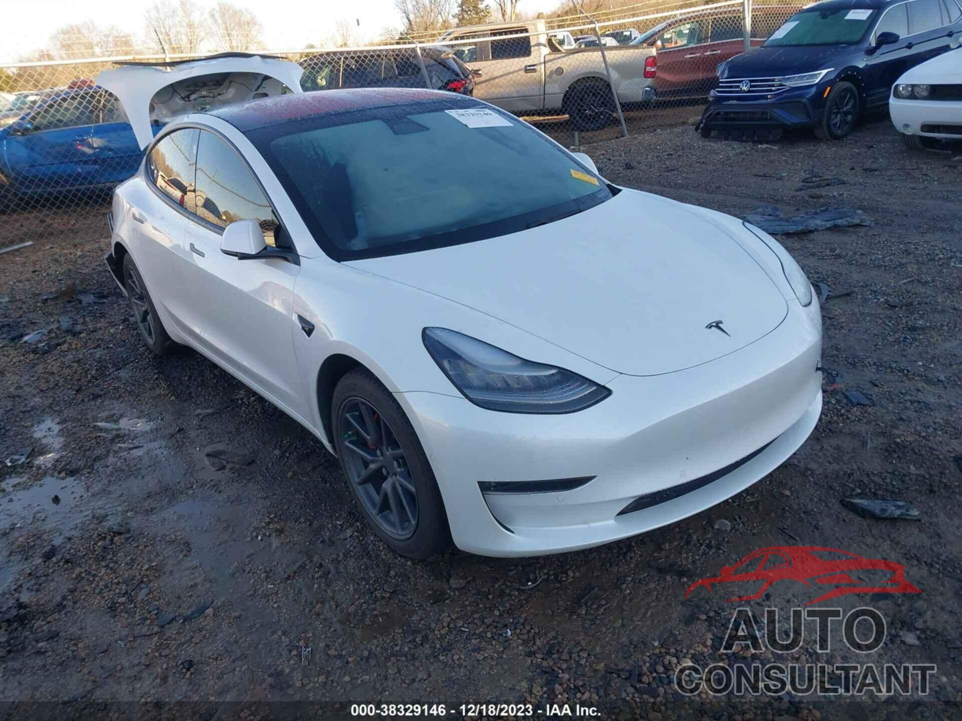 TESLA MODEL 3 2019 - 5YJ3E1EAXKF313972