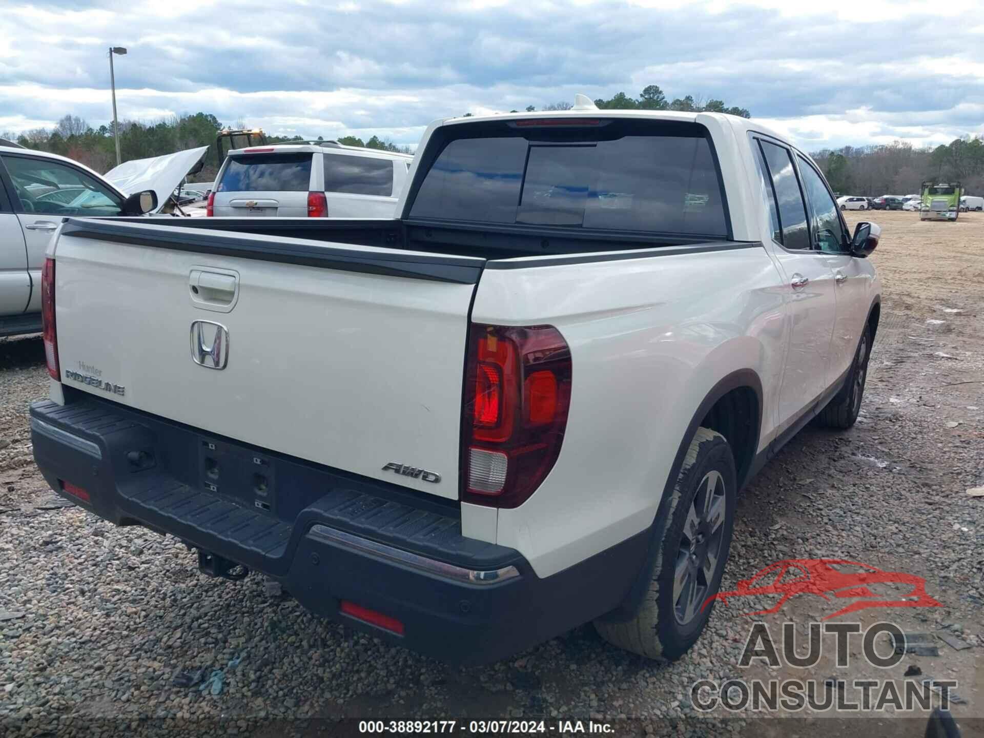 HONDA RIDGELINE 2018 - 5FPYK3F77JB002776