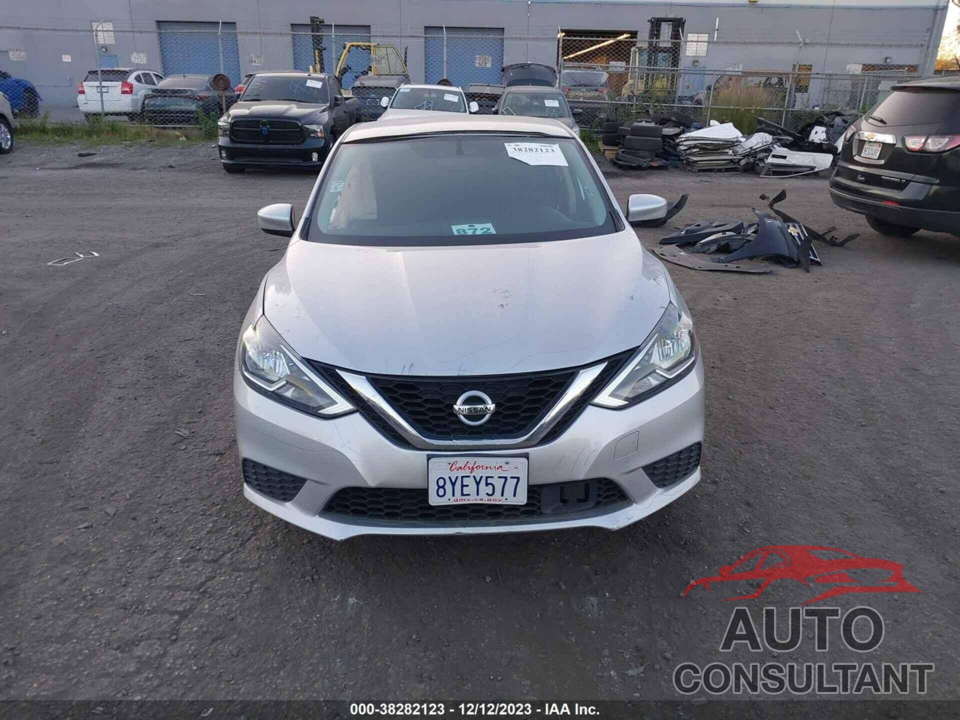 NISSAN SENTRA 2018 - 3N1AB7AP3JY280316