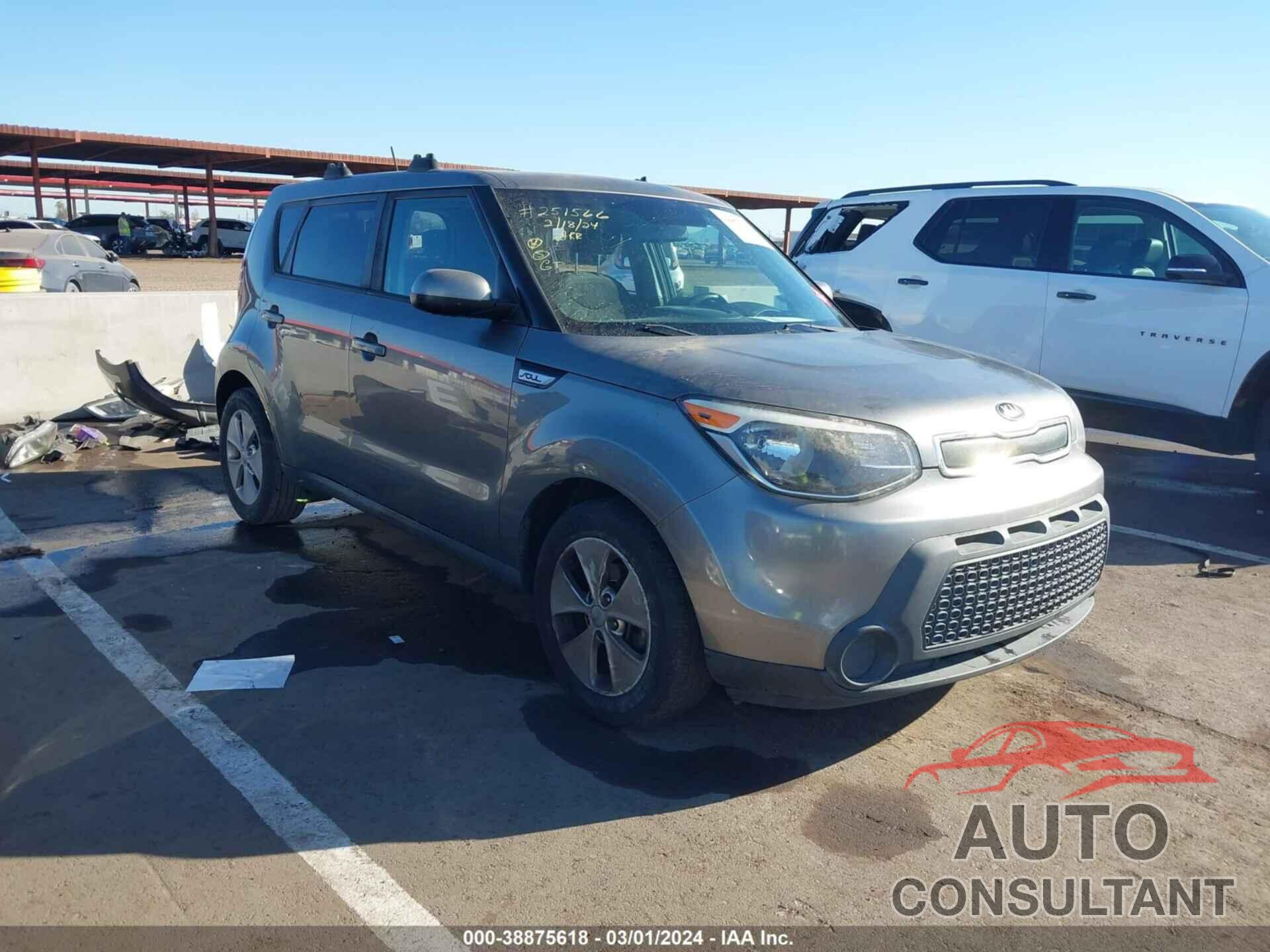 KIA SOUL 2016 - KNDJN2A25G7343356