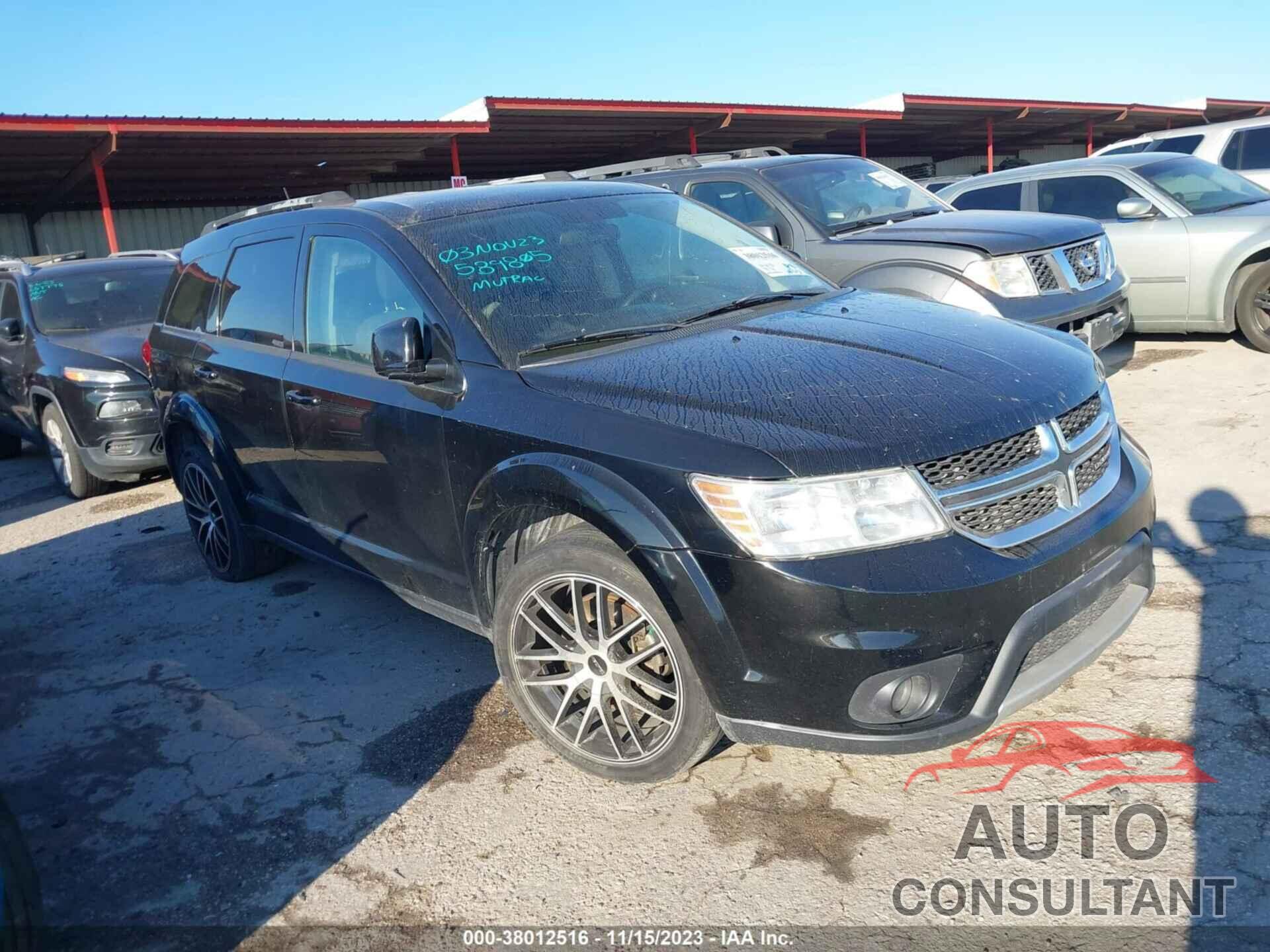 DODGE JOURNEY 2017 - 3C4PDCBG7HT589805