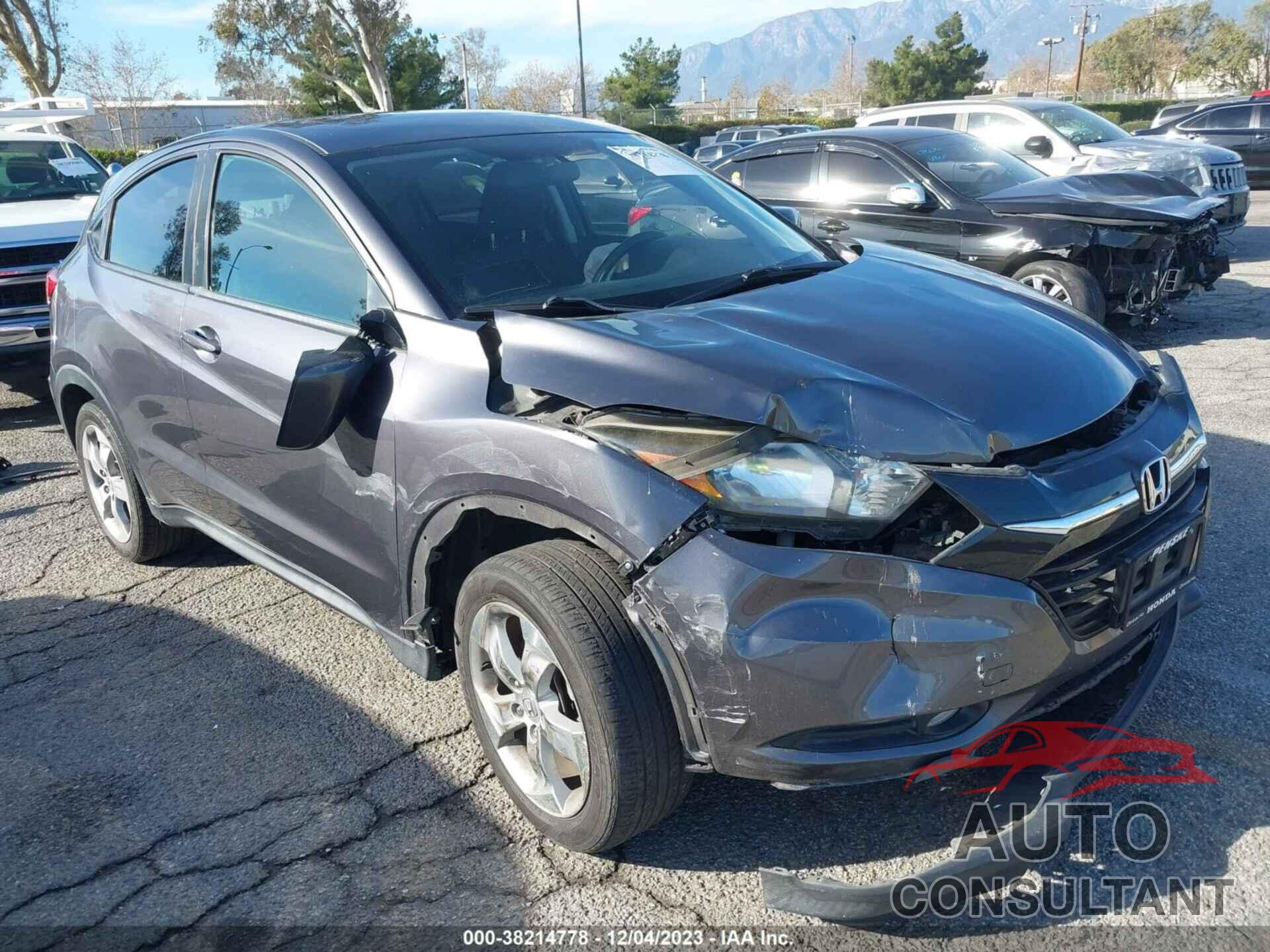 HONDA HR-V 2016 - 3CZRU5H5XGM713045