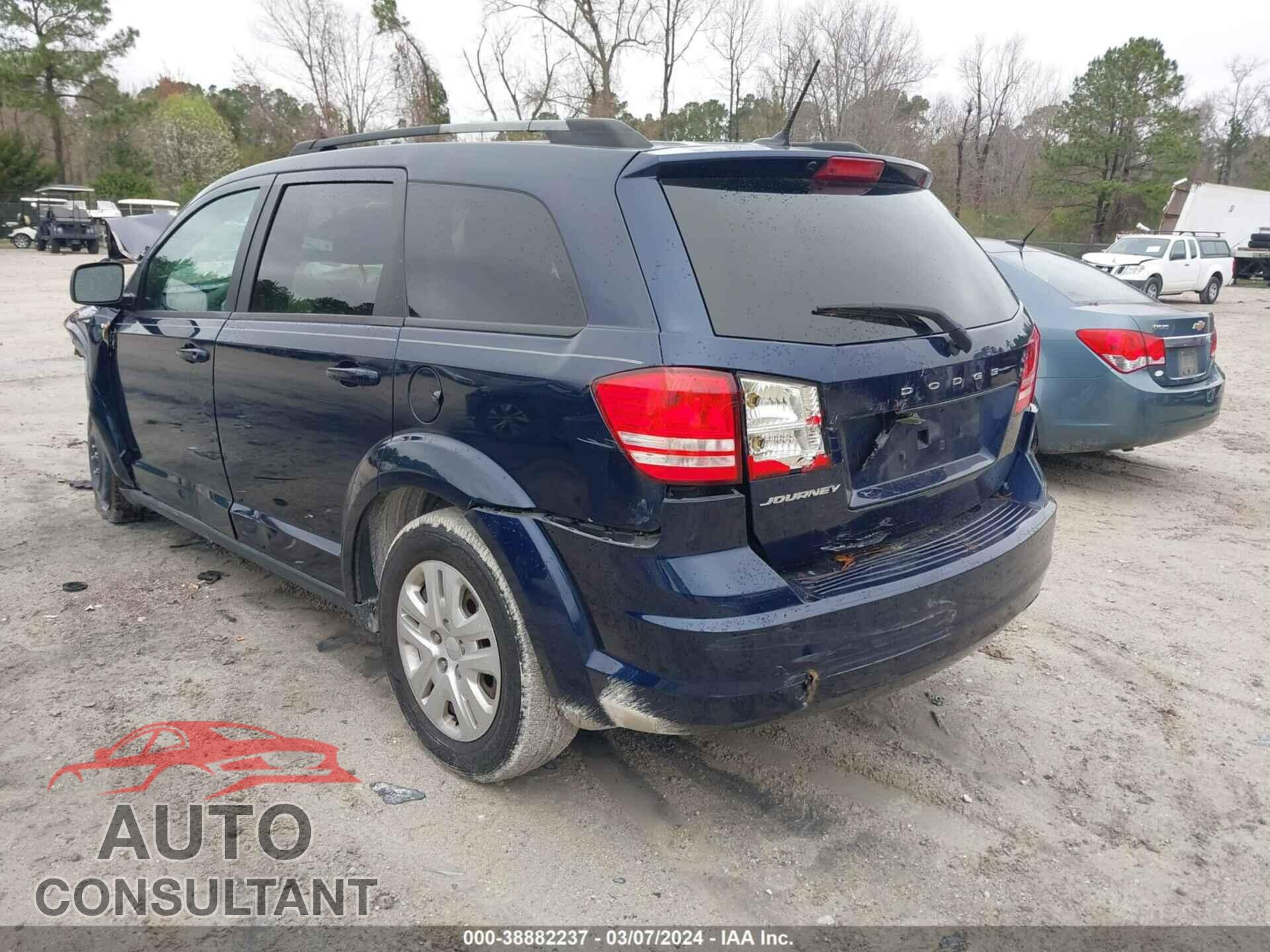 DODGE JOURNEY 2017 - 3C4PDCAB5HT619406