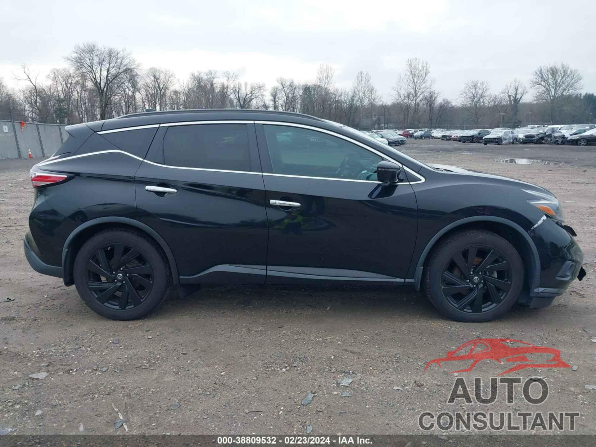 NISSAN MURANO 2018 - 5N1AZ2MH2JN165375